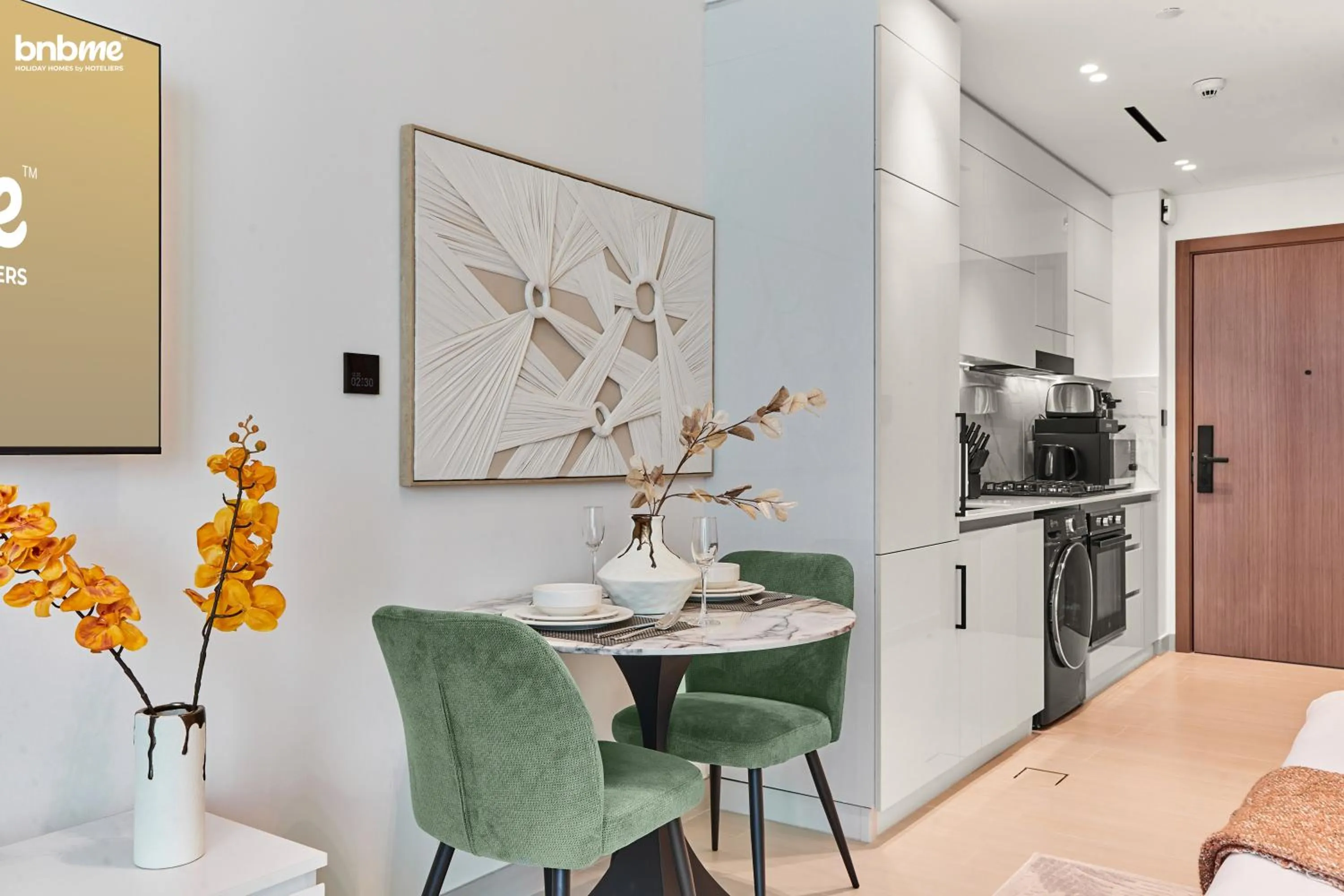 Kitchen or kitchenette in bnbmehomes - Binghatti Lavender