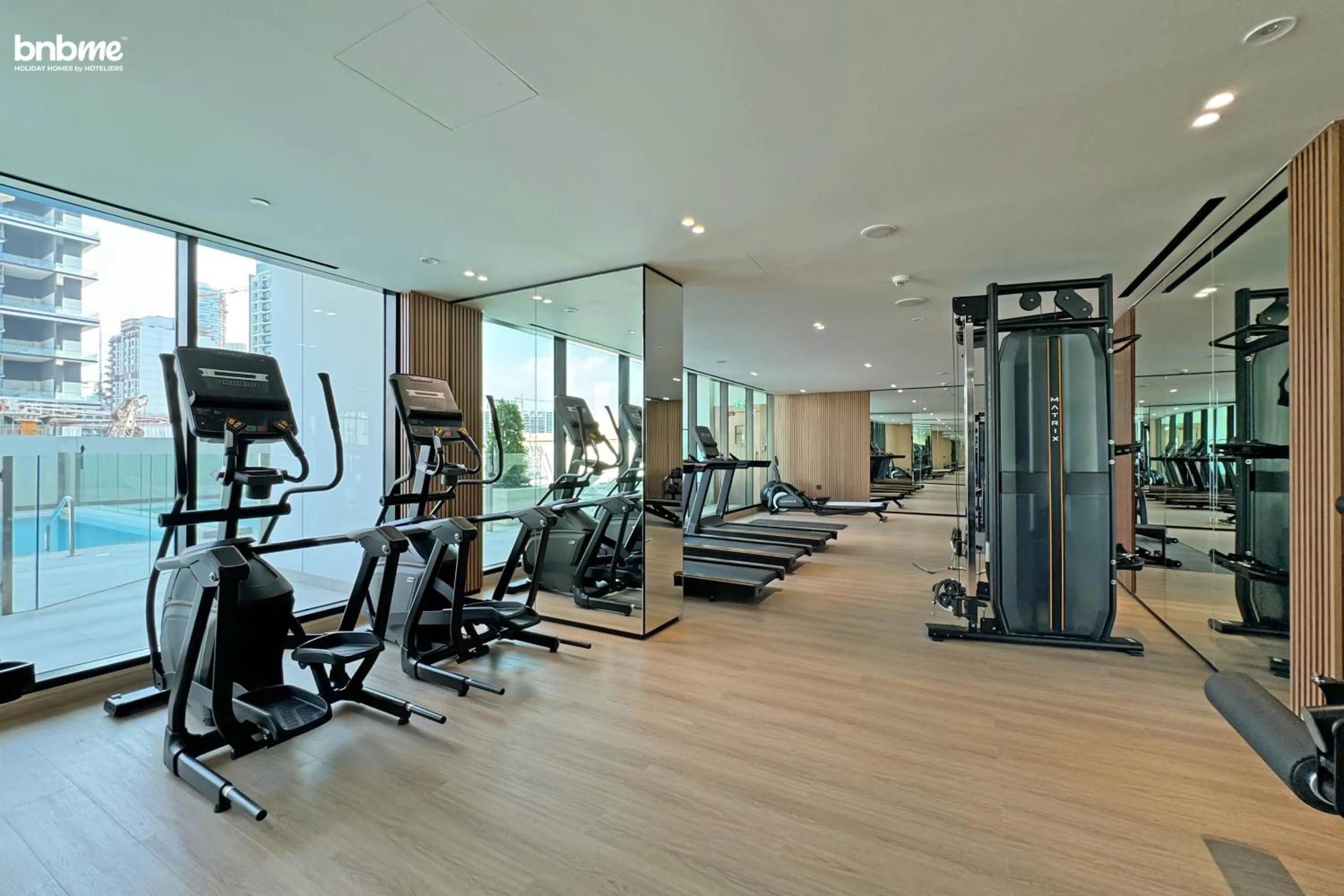 Fitness centre/facilities in bnbmehomes - Binghatti Lavender