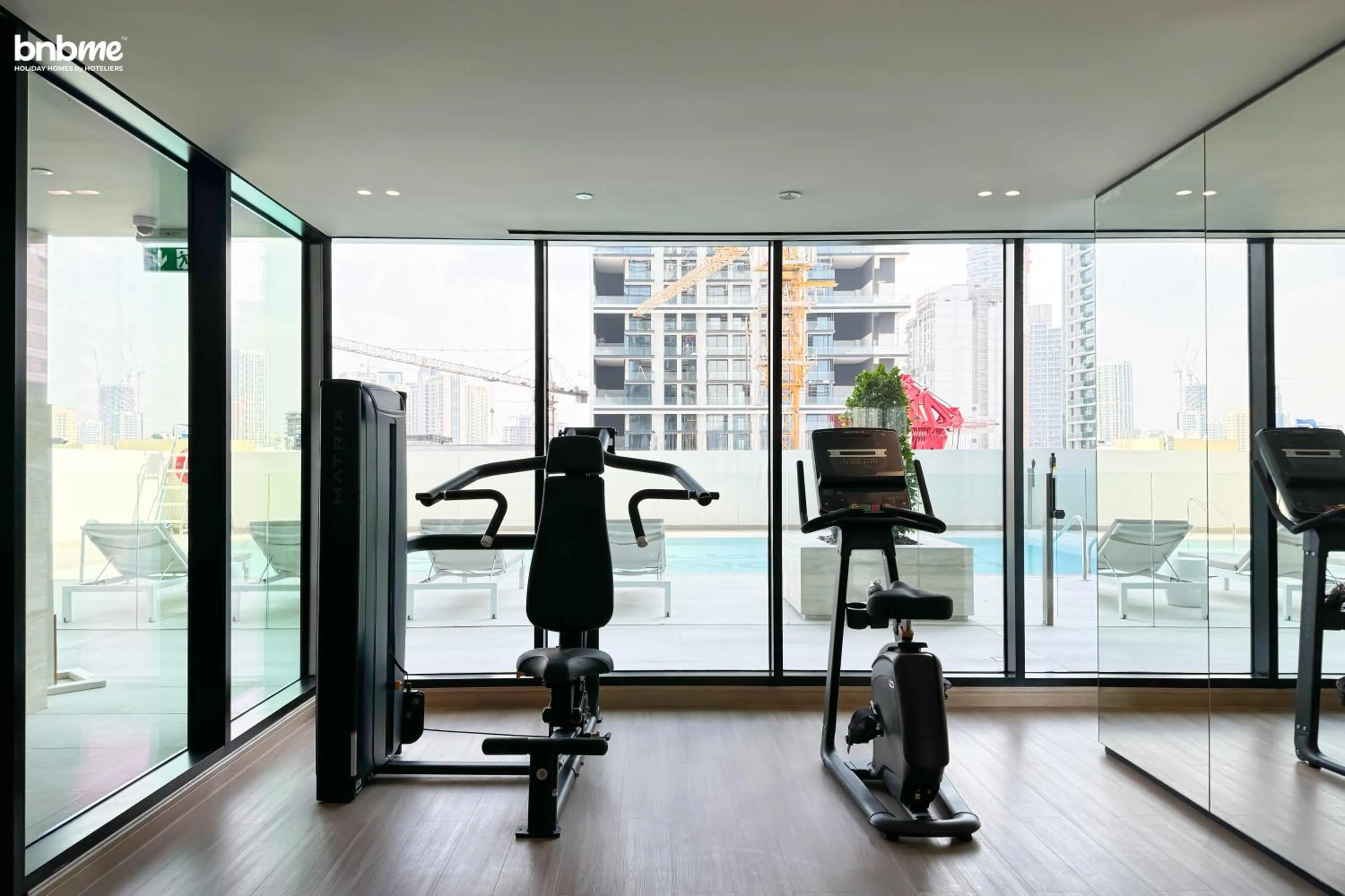 Fitness centre/facilities in bnbmehomes - Binghatti Lavender