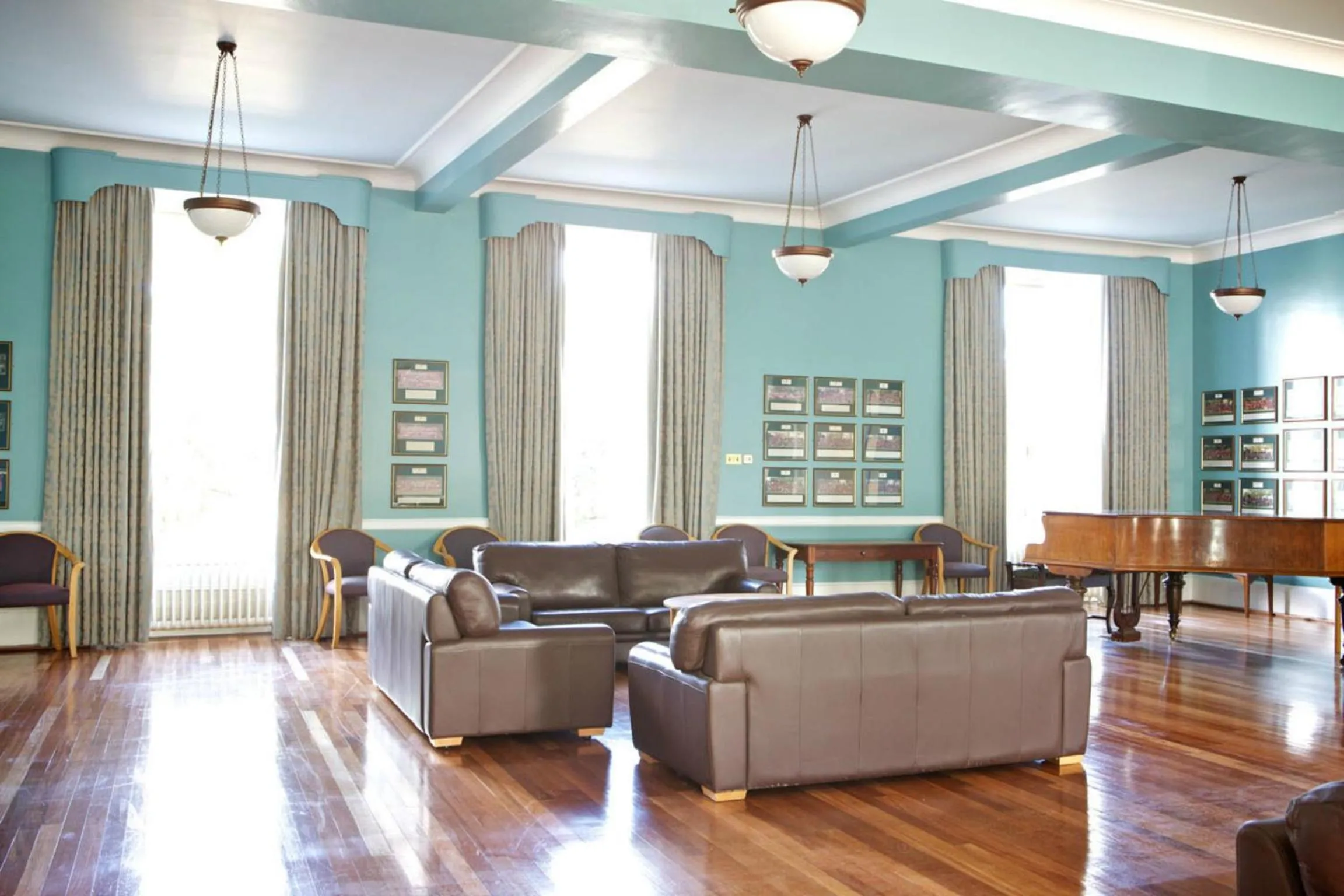 Communal lounge/ TV room in McIntosh Hall - Campus Accommodation