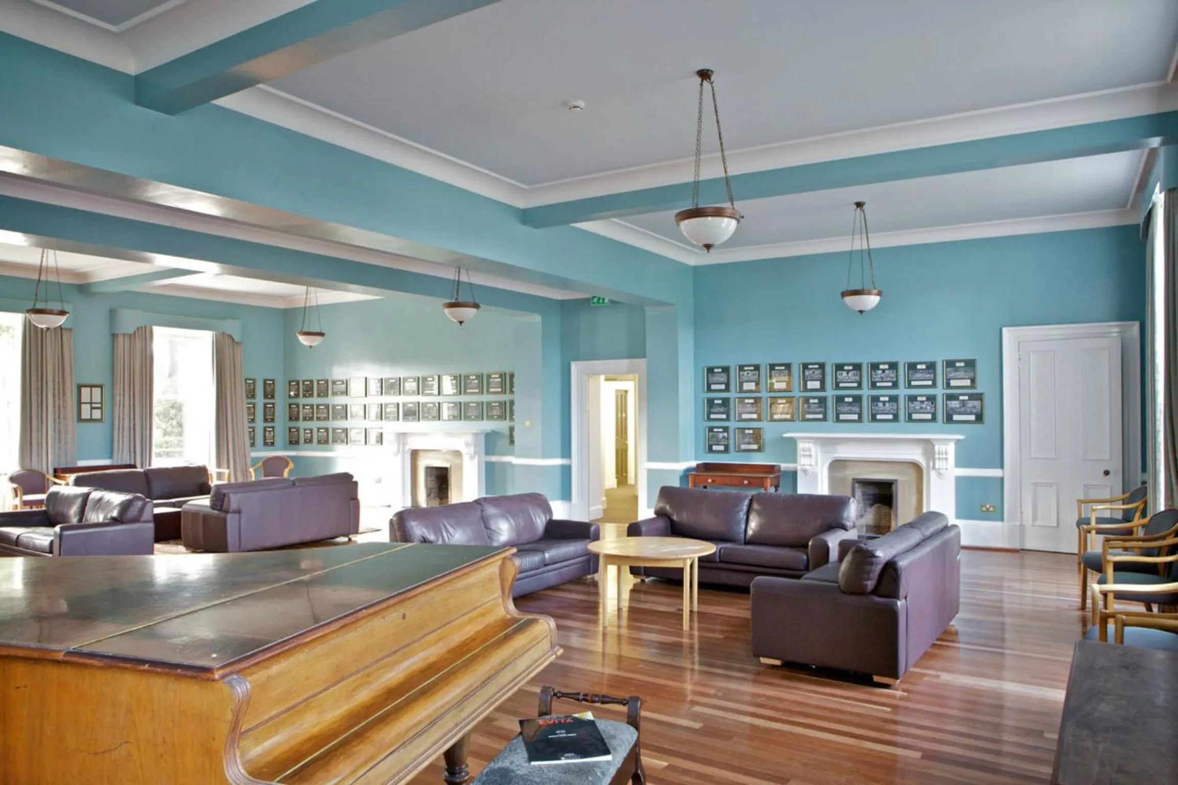 Communal lounge/ TV room in McIntosh Hall - Campus Accommodation