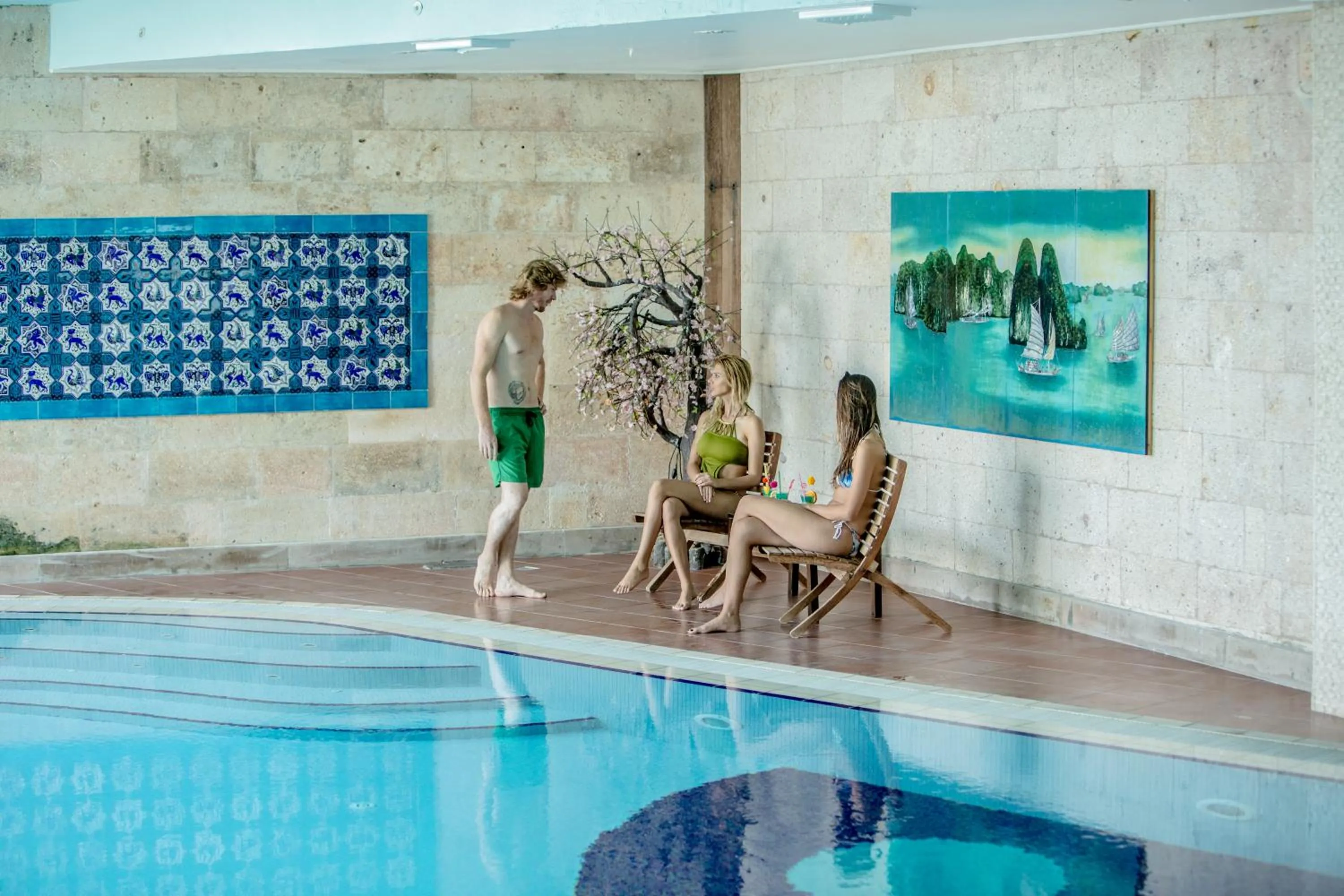 Swimming Pool in Cappadocia Cave Resort & Spa (CCR)