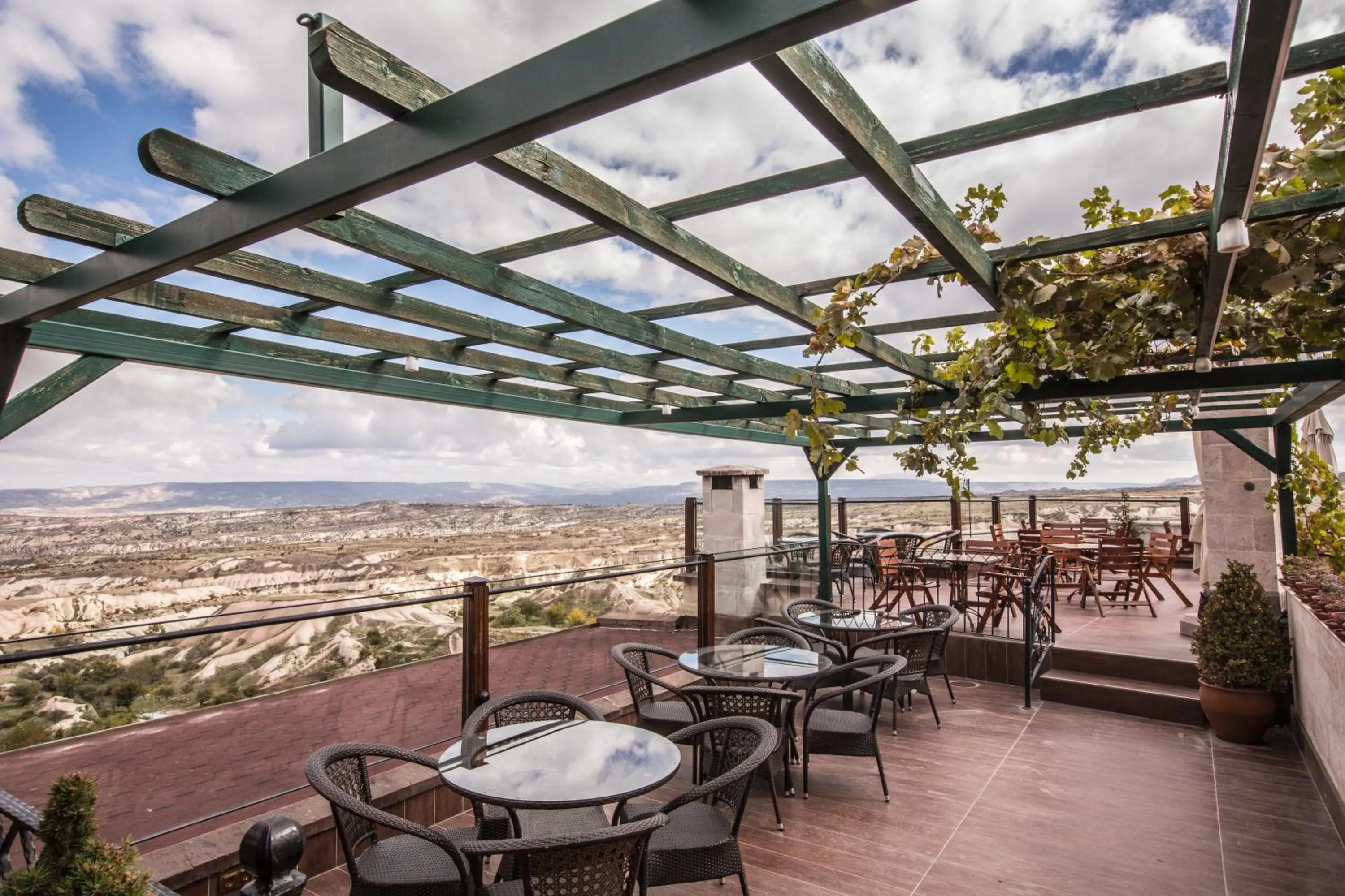 Patio in Cappadocia Cave Resort & Spa (CCR)