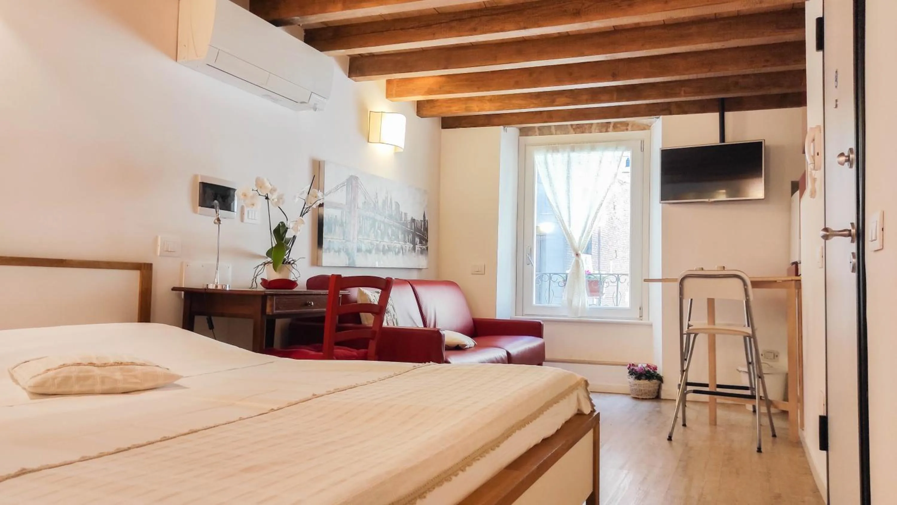 Bedroom, Bed in B&B ai Musei