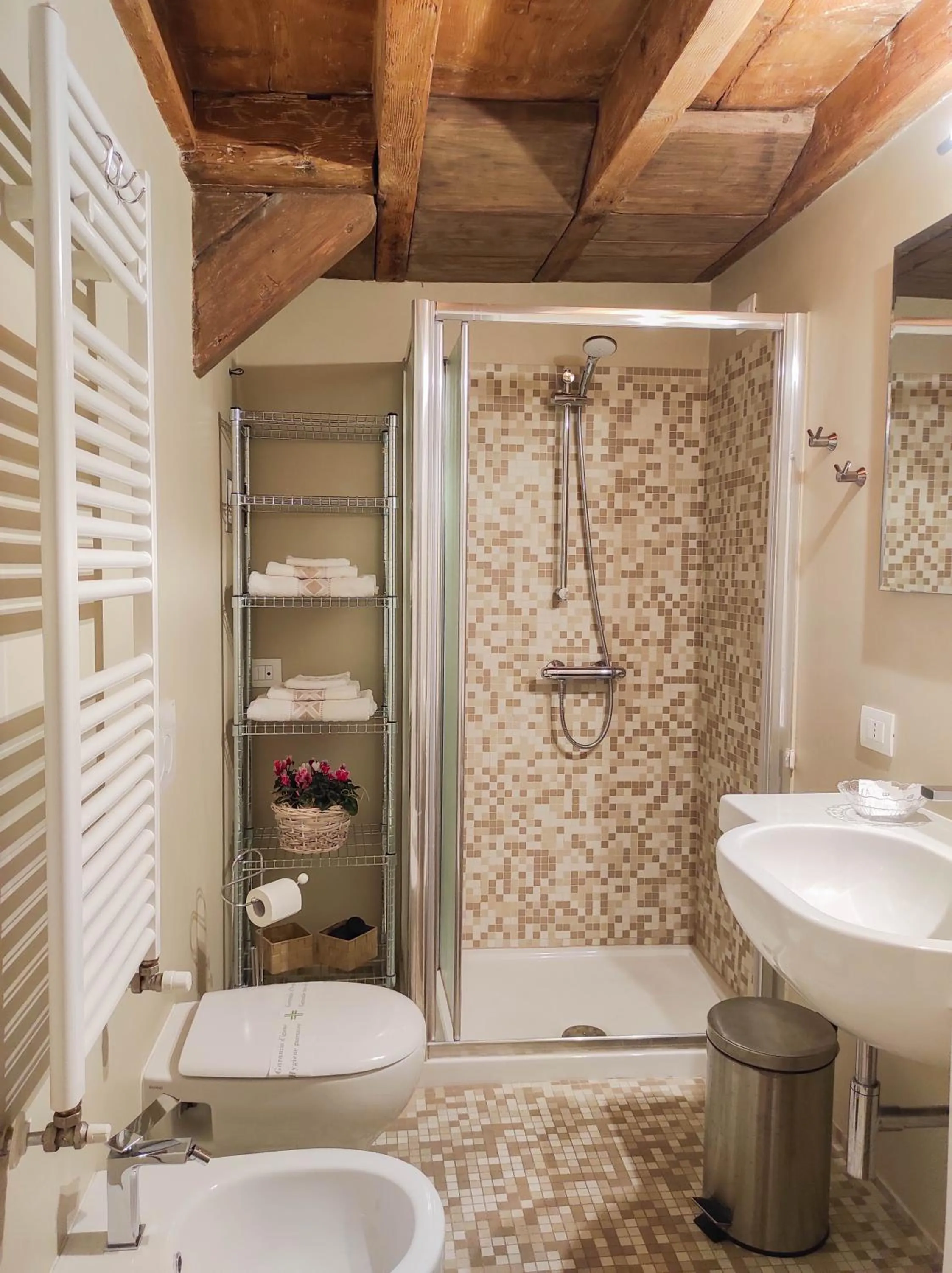 Bathroom in B&B ai Musei