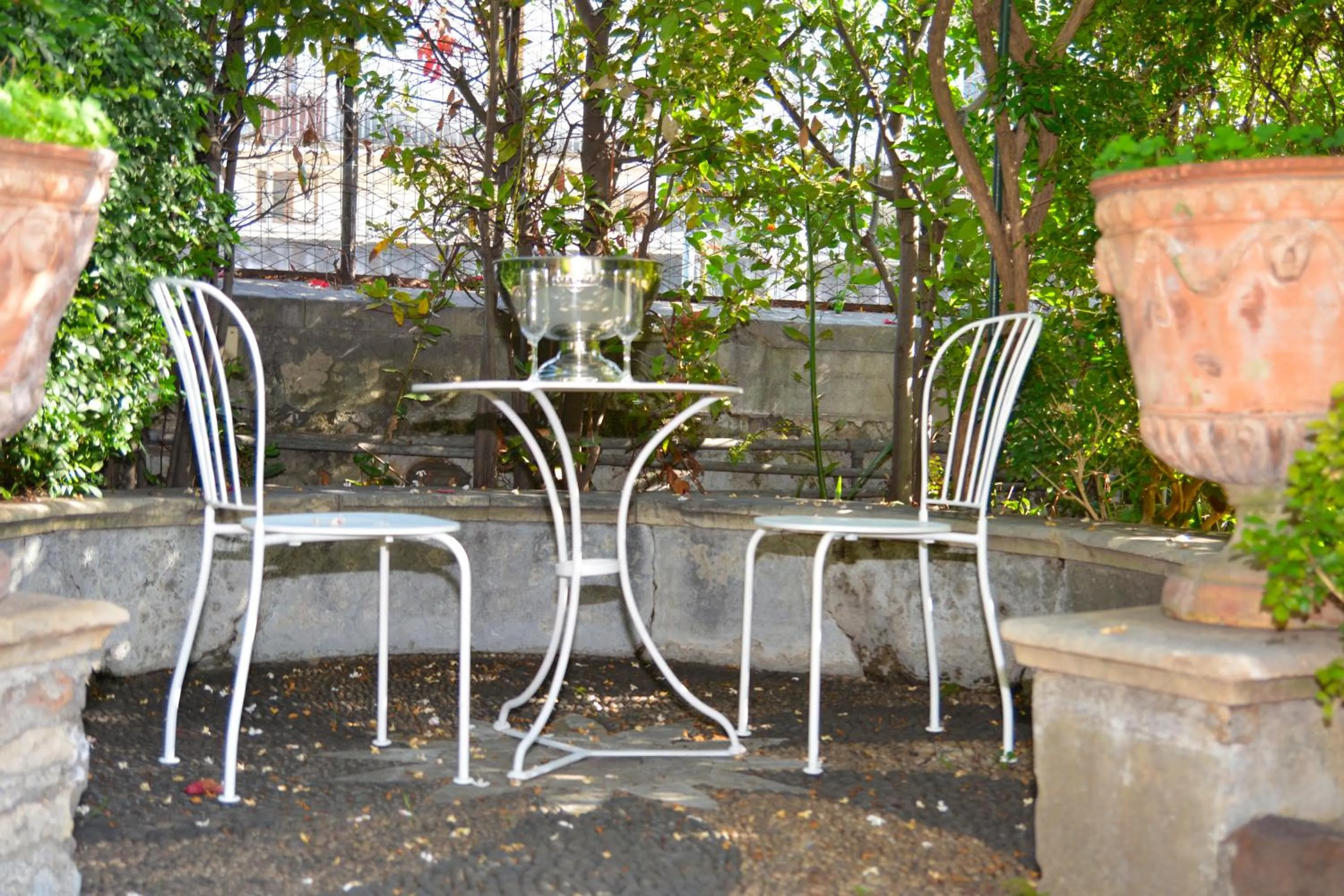 Garden in B&B Villa Maria