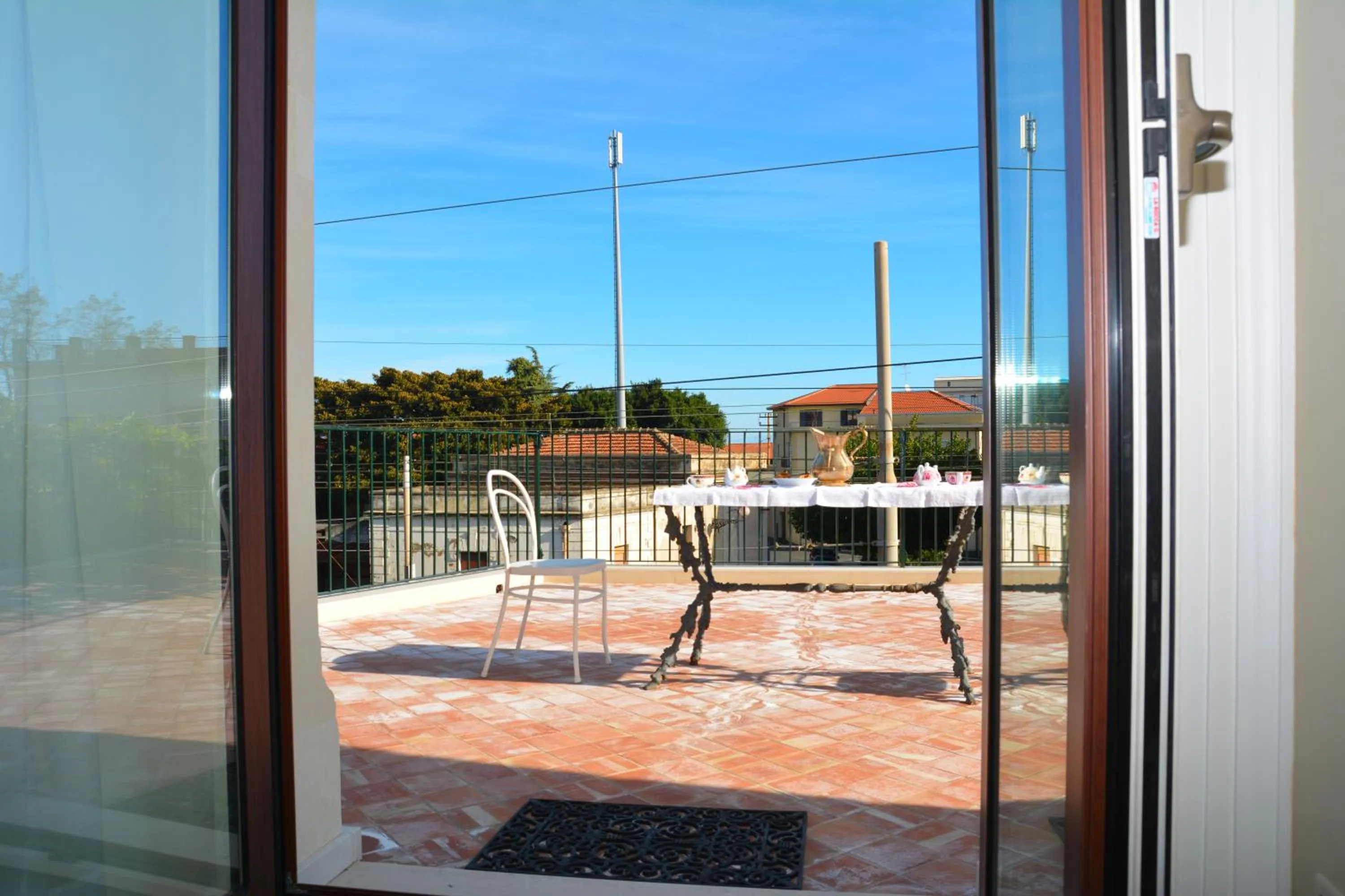 Balcony/Terrace in B&B Villa Maria