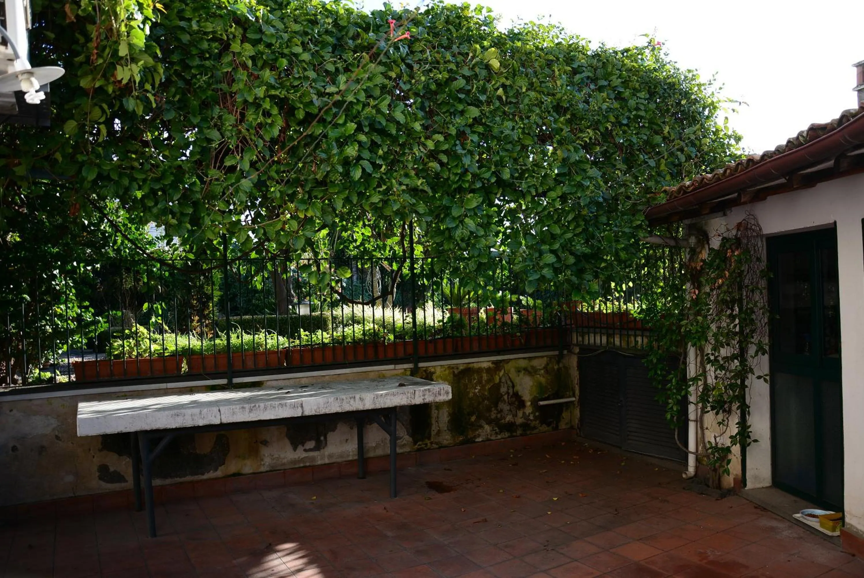 Patio in B&B Villa Maria