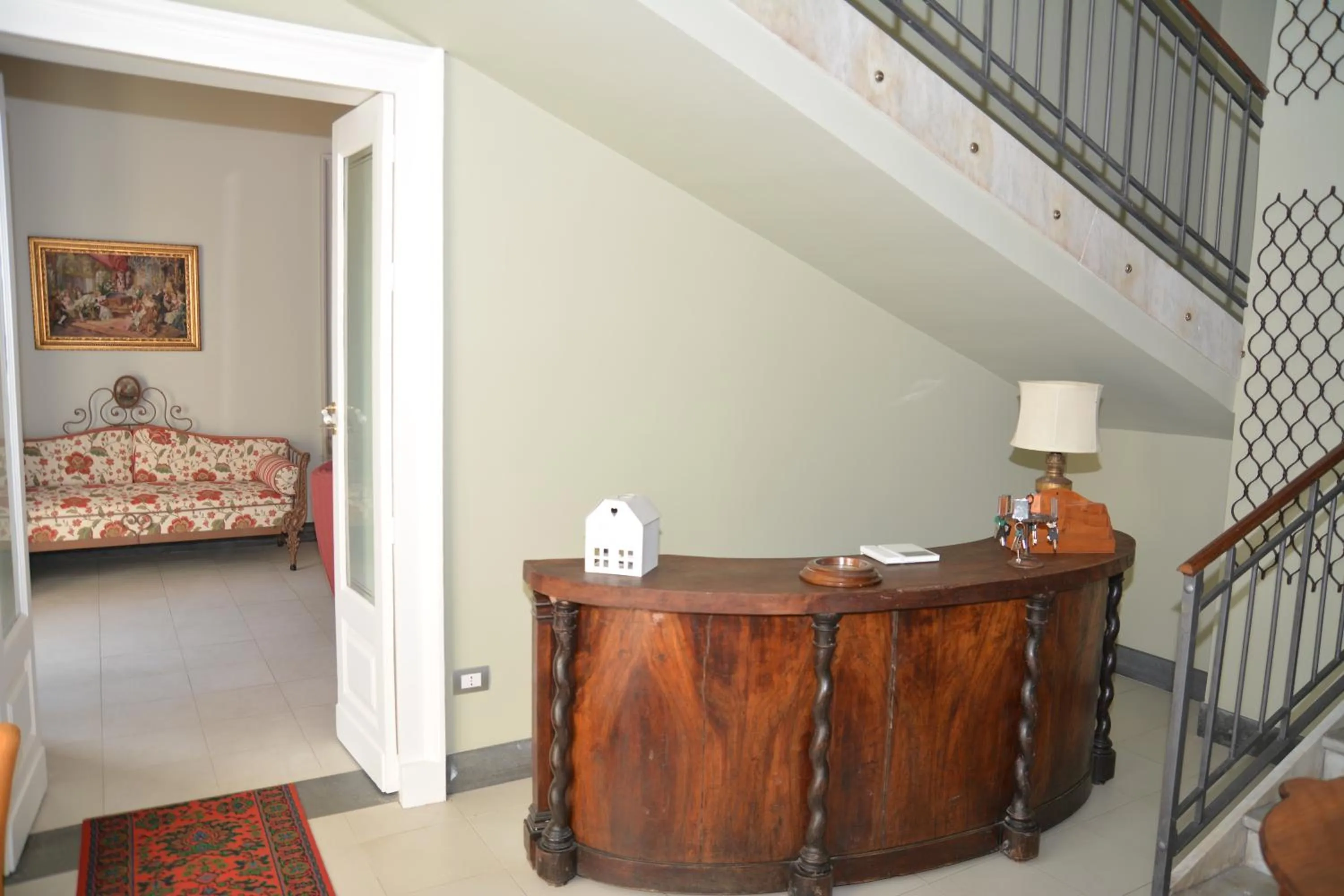 Lobby or reception in B&B Villa Maria