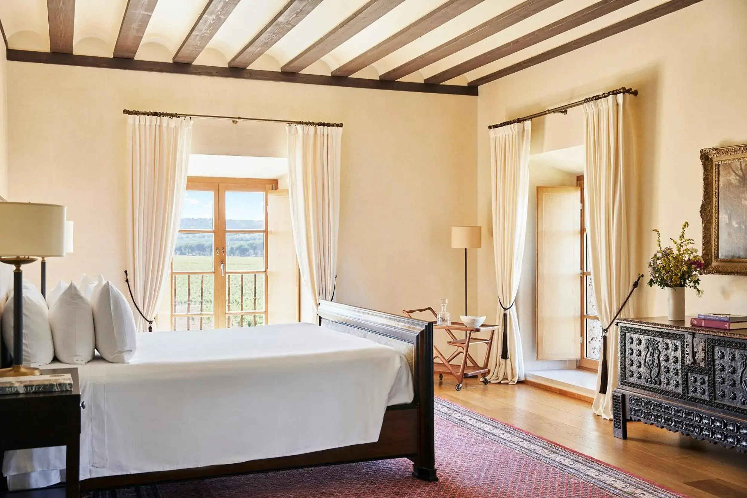 Deluxe Suite with Spa Access in Abadia Retuerta LeDomaine Deluxe Suite with Spa Access in Abadia Retuerta LeDomaine