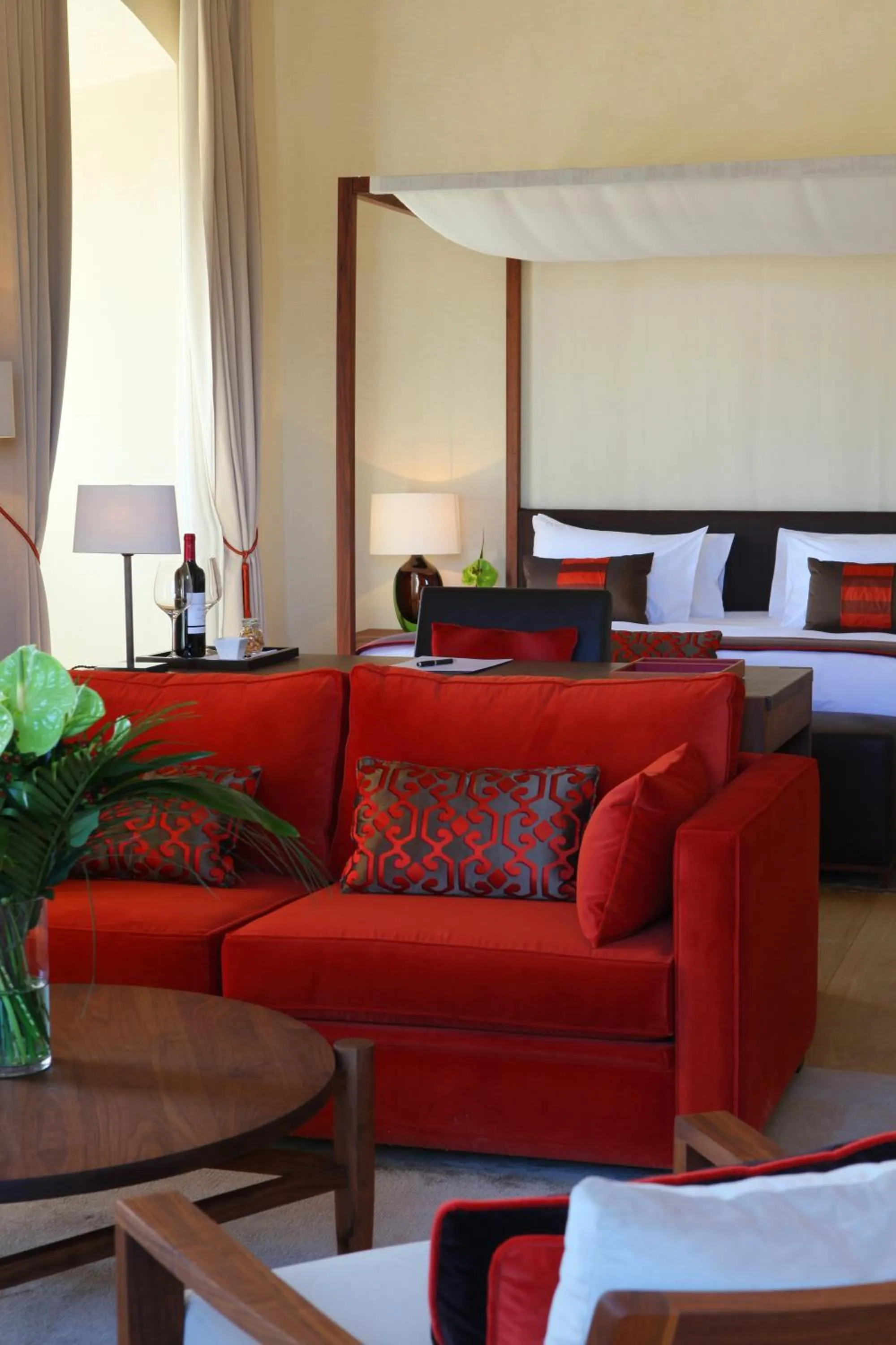 Photo of the whole room, Bed in Abadia Retuerta LeDomaine