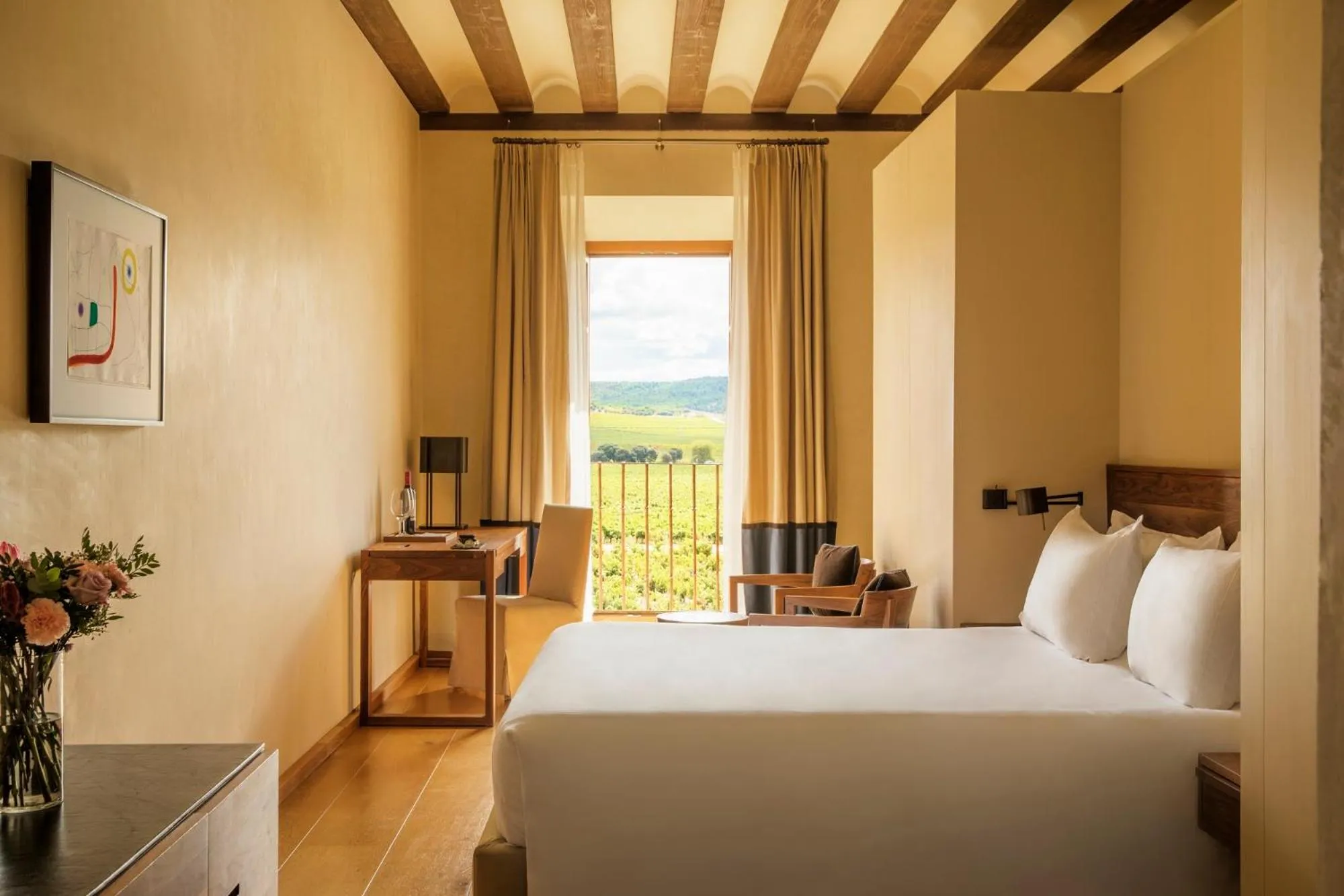 Bed in Abadia Retuerta LeDomaine