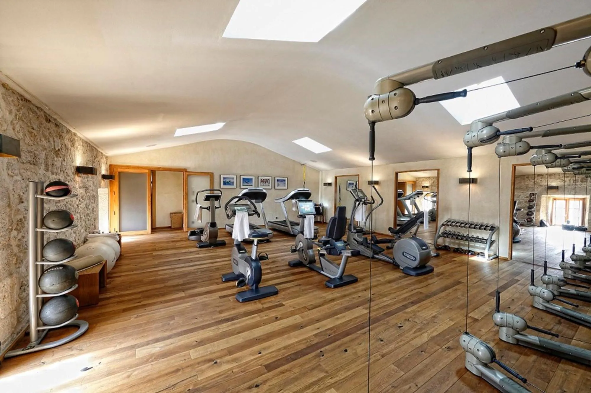 Fitness centre/facilities in Abadia Retuerta LeDomaine