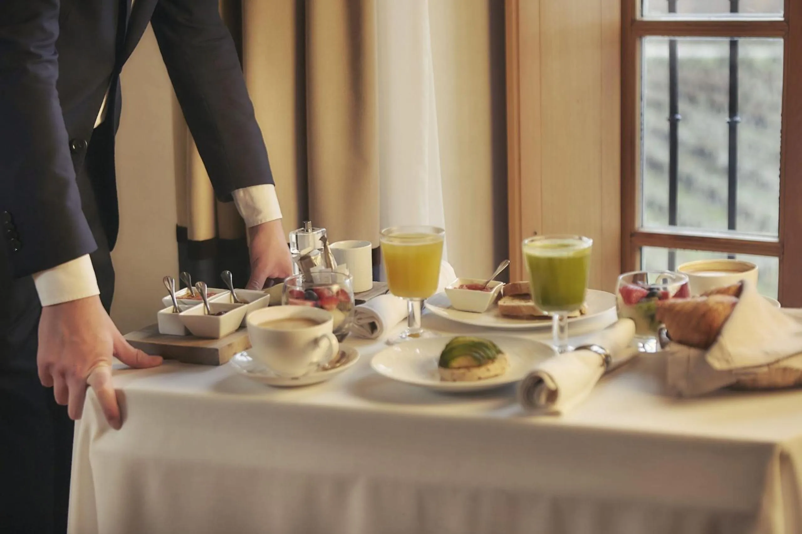 Breakfast in Abadia Retuerta LeDomaine