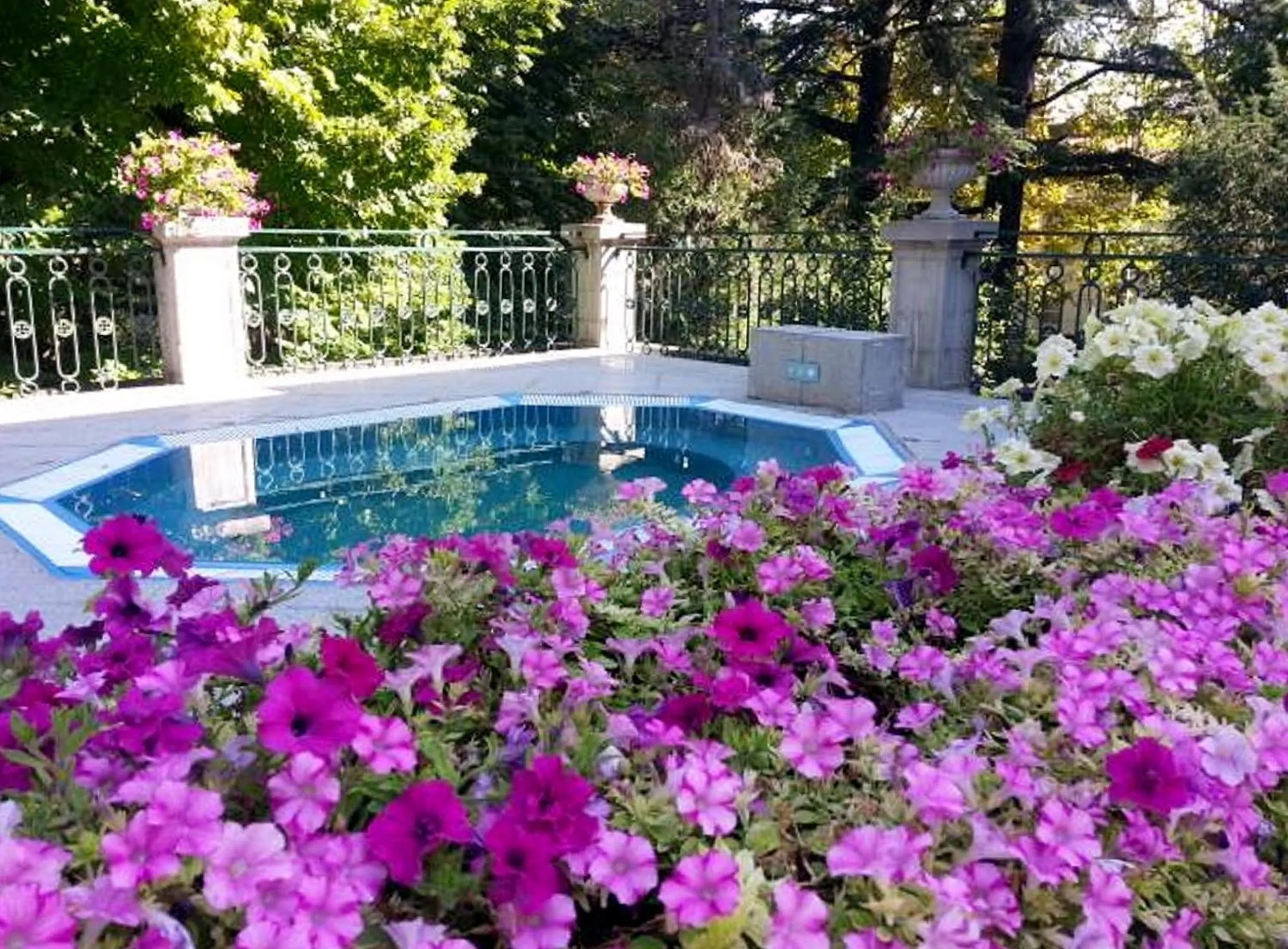 Hot Tub in Grand Hotel Terme