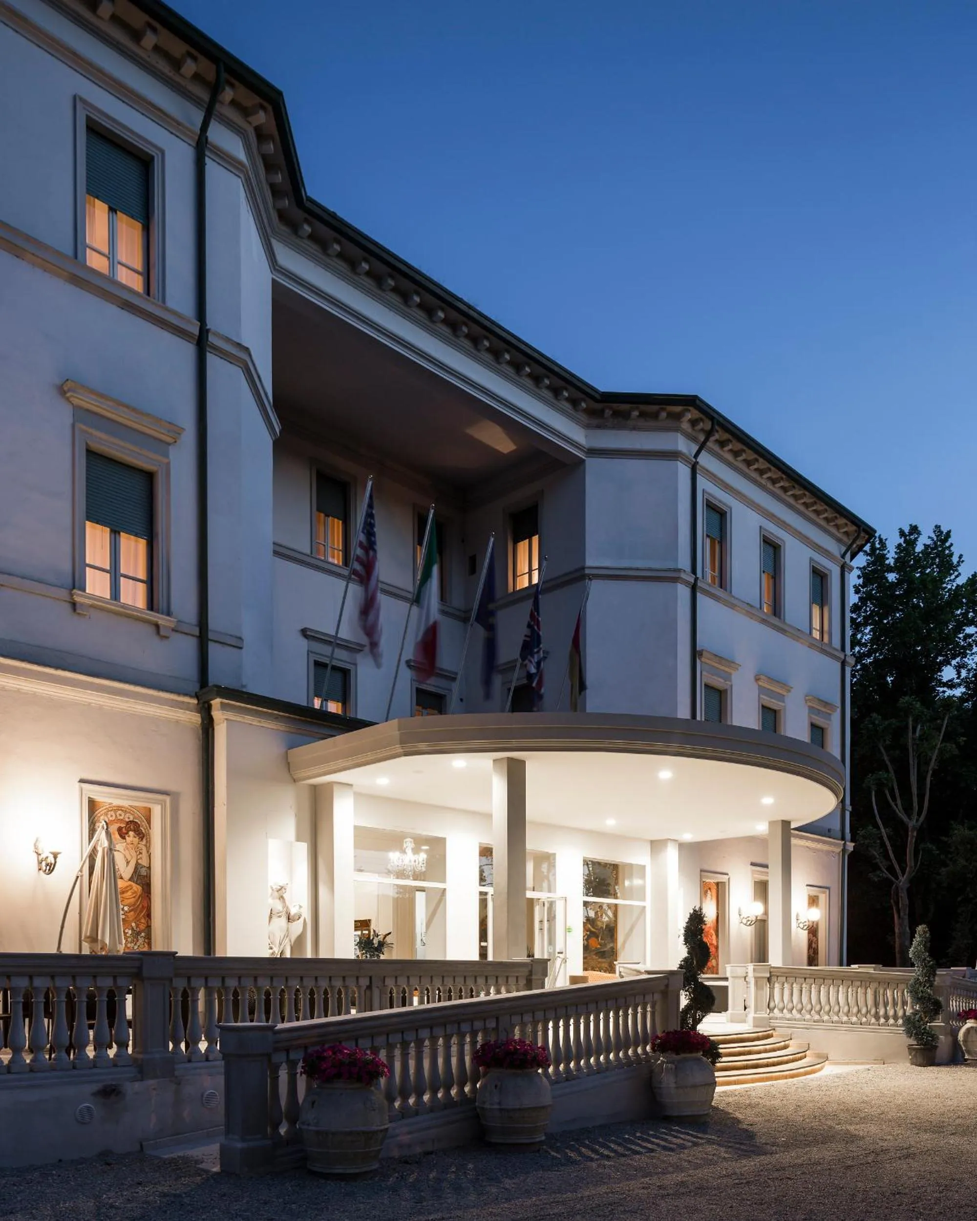 Property building in Grand Hotel Terme