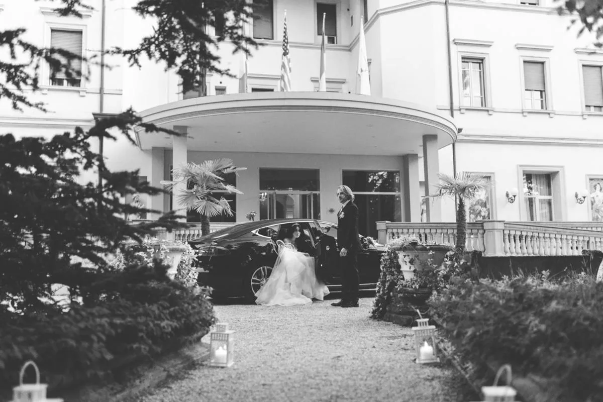 Facade/entrance in Grand Hotel Terme