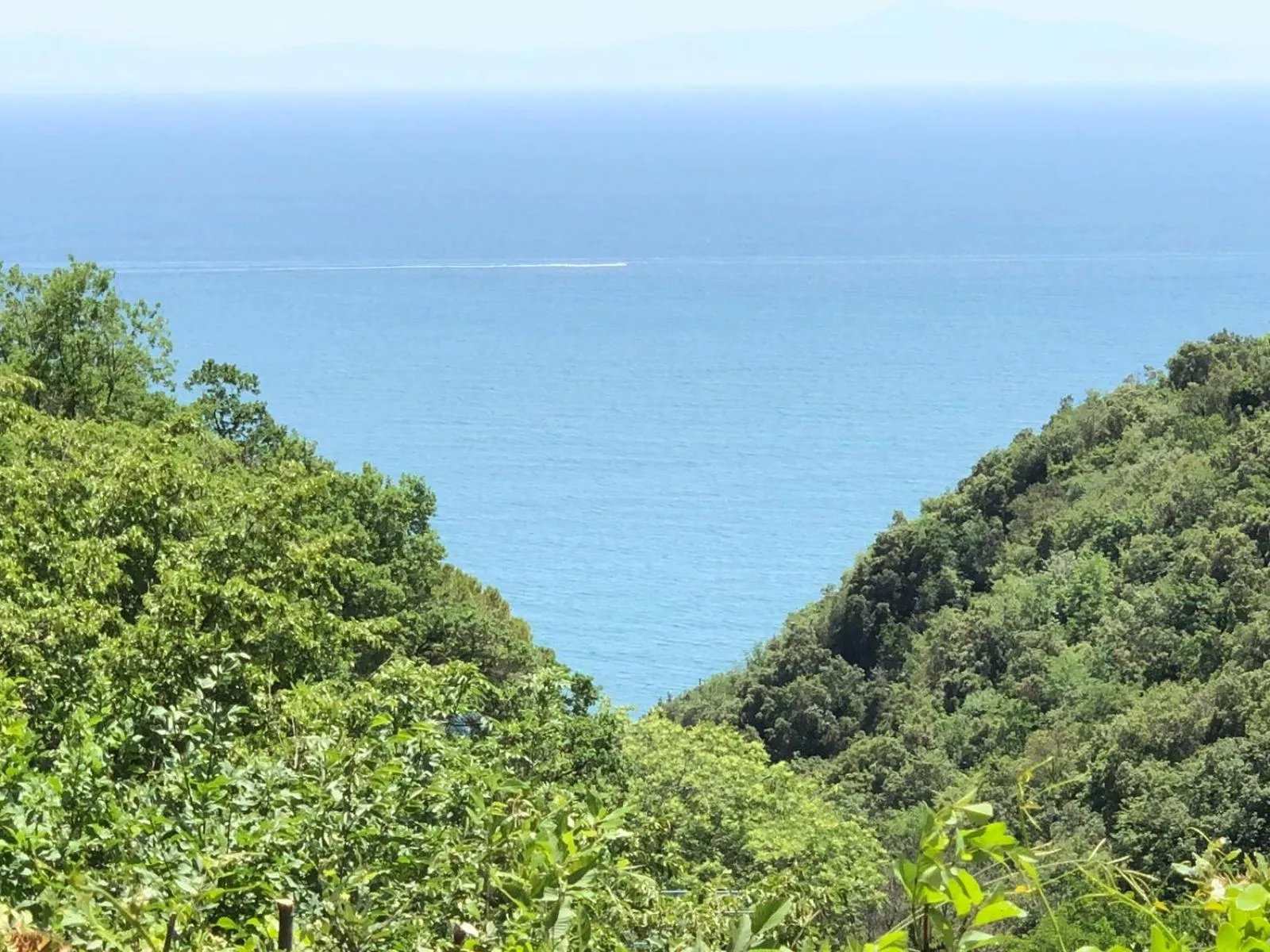Sea view in B&B Costa di Amalfi