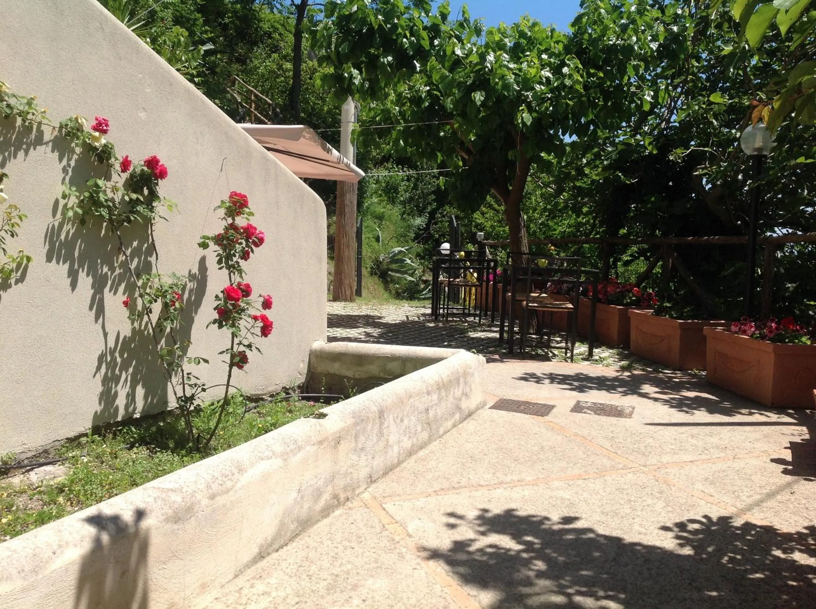 Decorative detail in B&B Costa di Amalfi