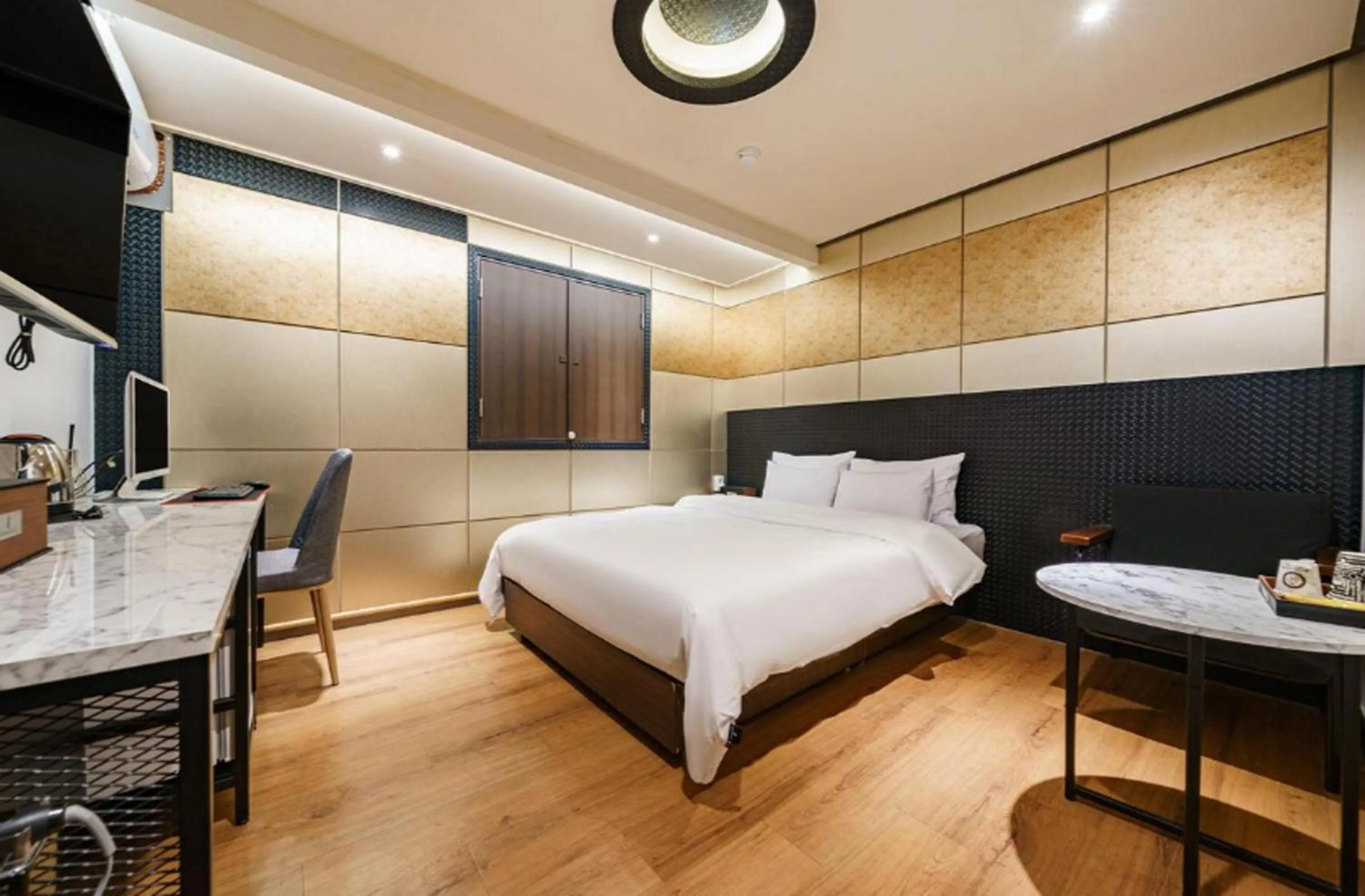 Bedroom, Bed in Ssum Hotel Suwon