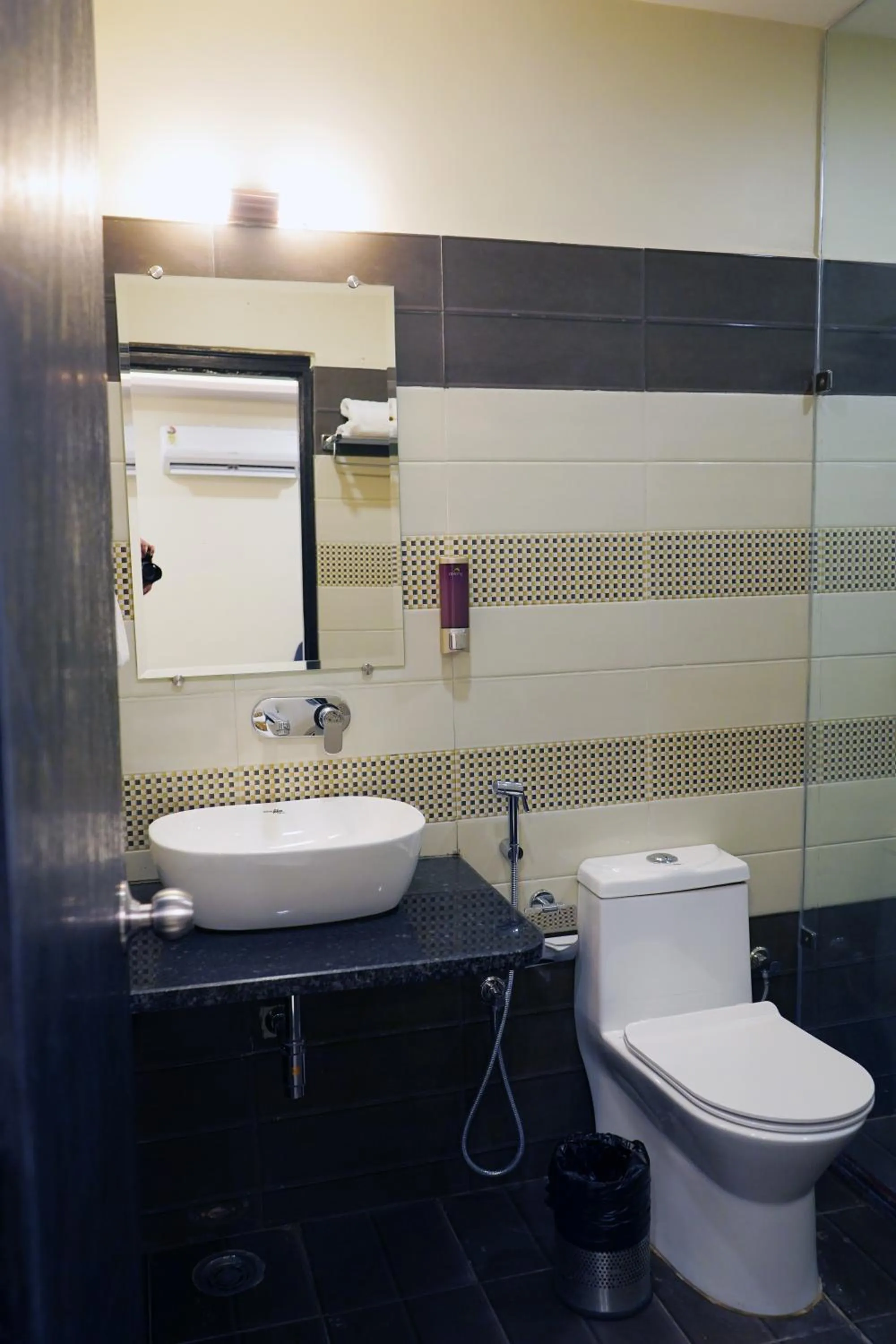 Toilet in ShriGo Hotel Banaras