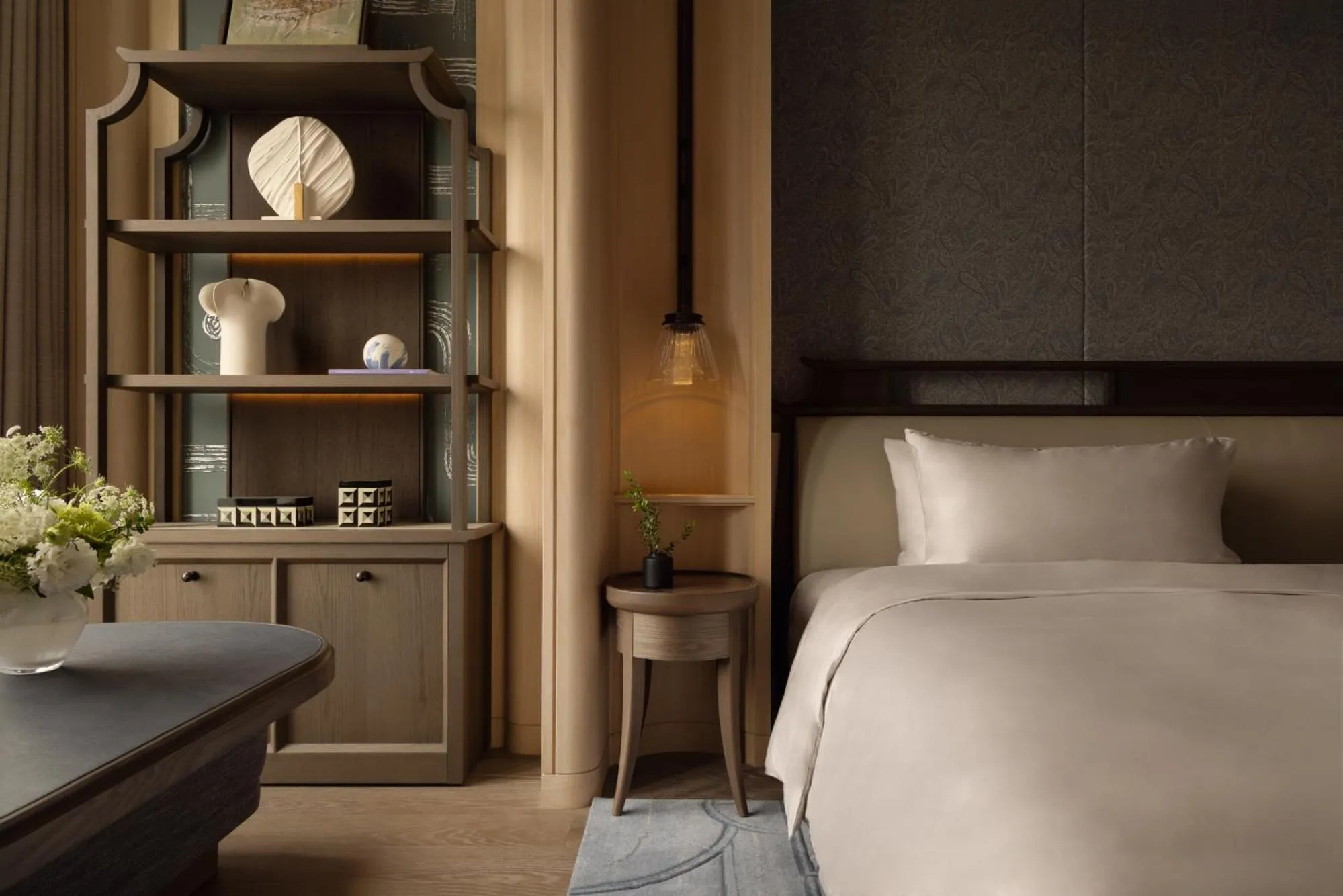 Twin Room with City View in Capella Taipei