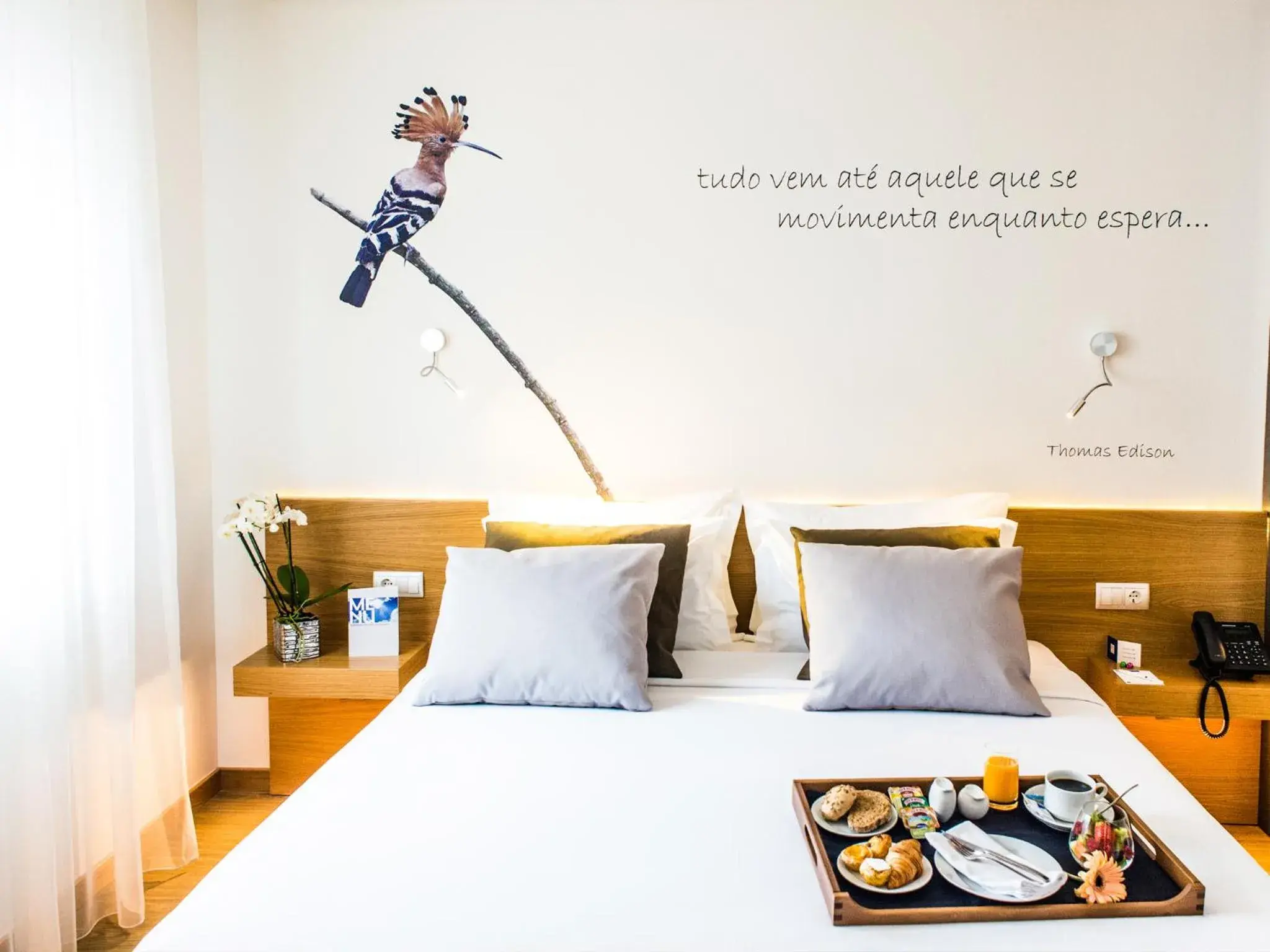 Bed in TRYP by Wyndham Leiria Bed in TRYP by Wyndham Leiria