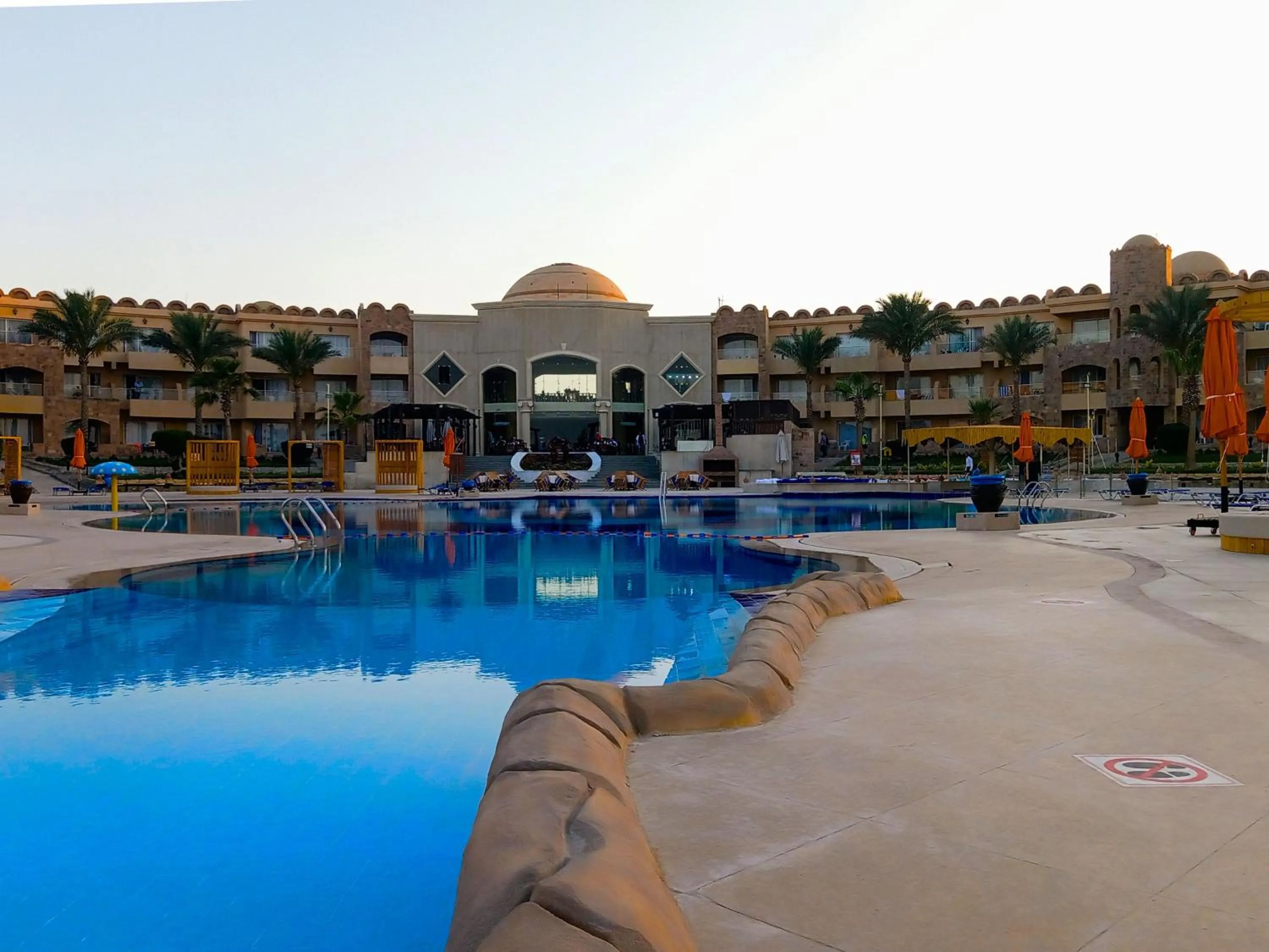 Swimming pool in UTOPIA Blue Resort