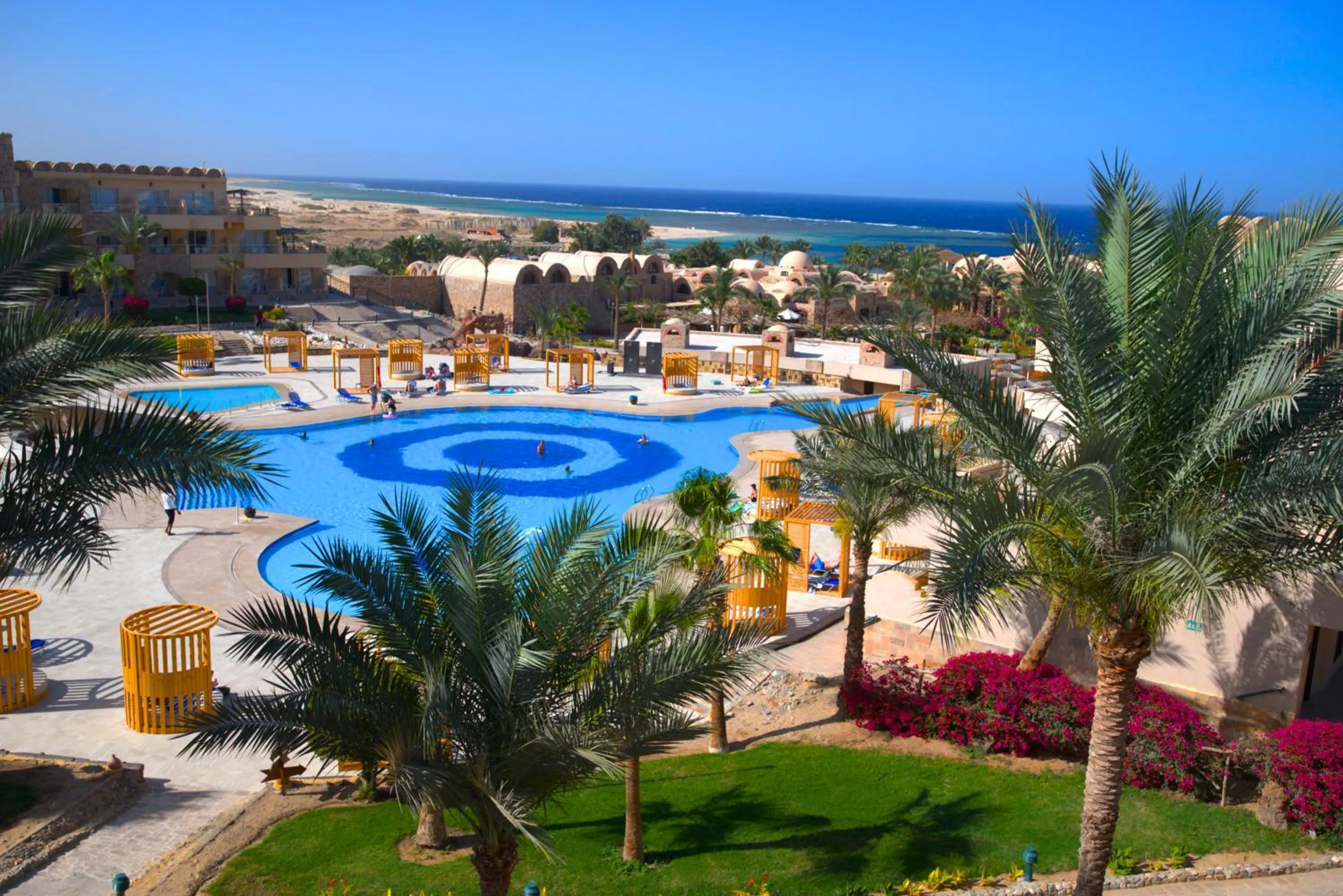 Swimming pool in UTOPIA Blue Resort