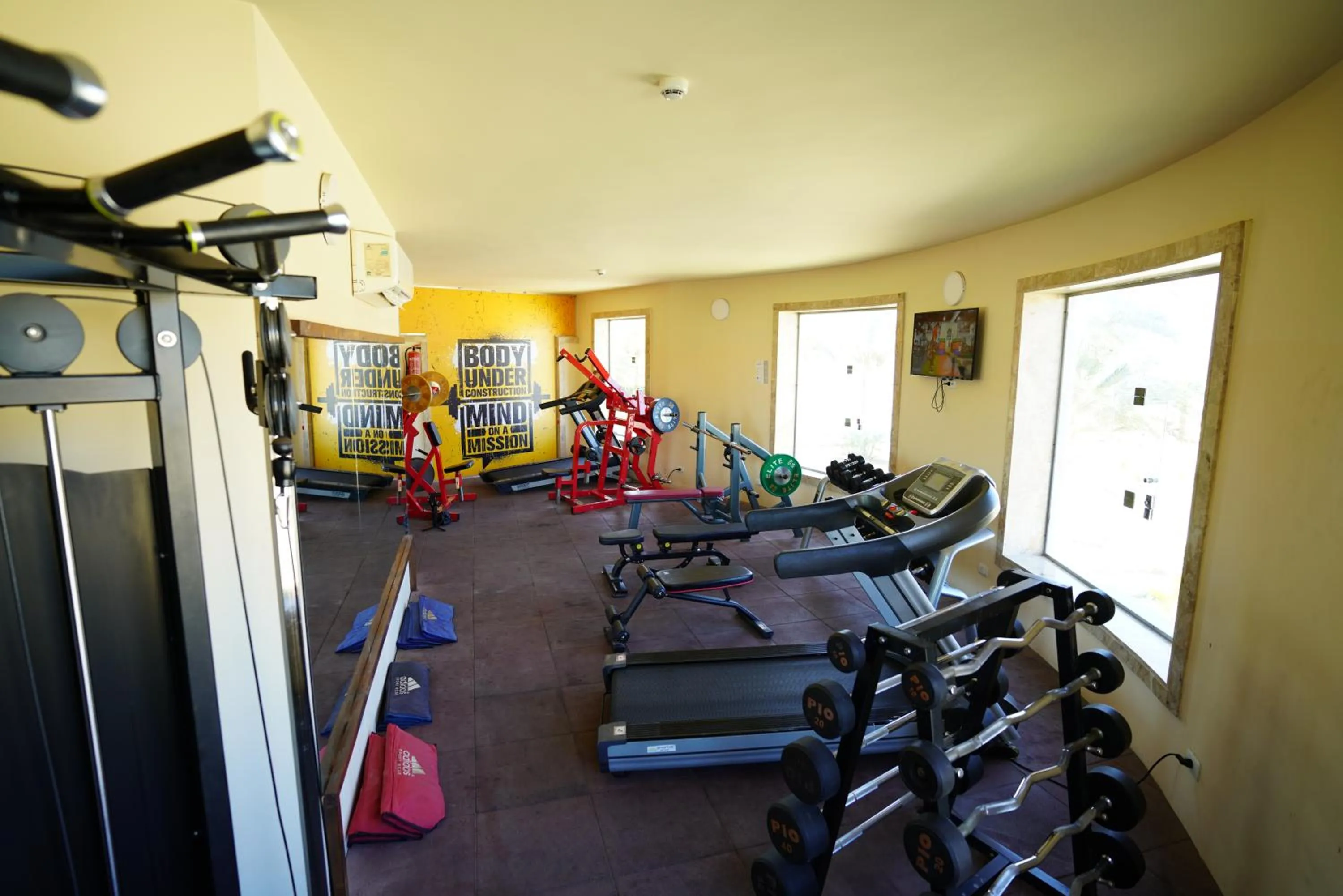 Fitness centre/facilities in UTOPIA Blue Resort
