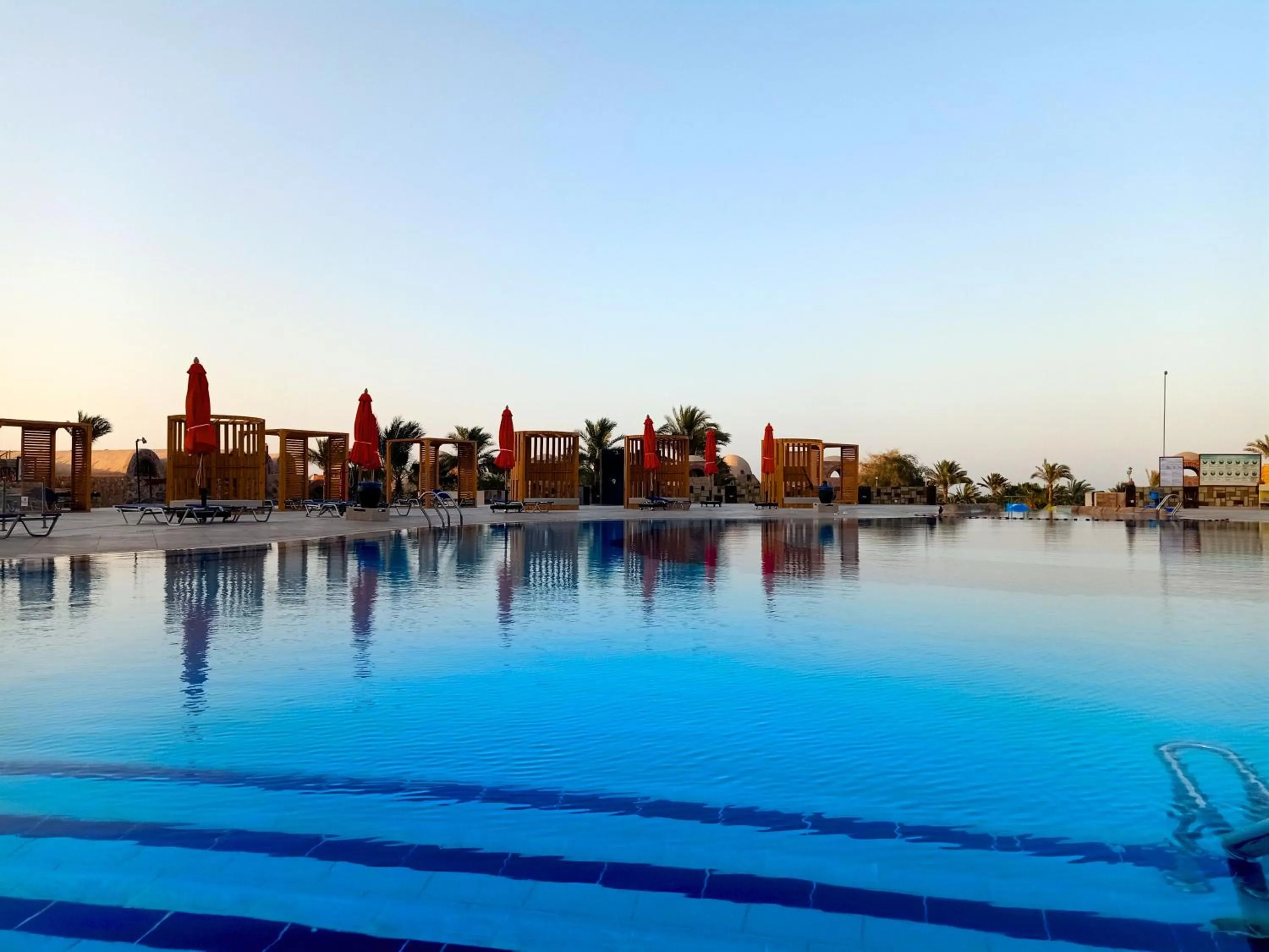 Swimming pool in UTOPIA Blue Resort