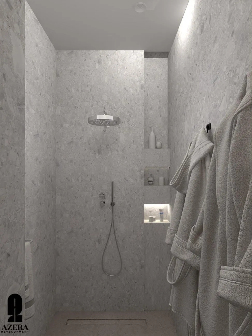 Shower in UTOPIA Blue Resort