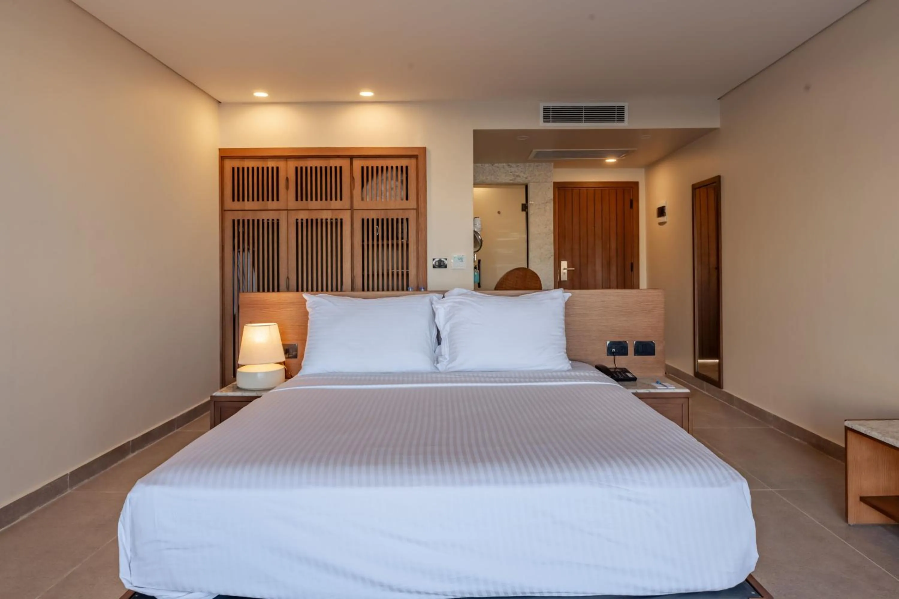 Bed in UTOPIA Blue Resort