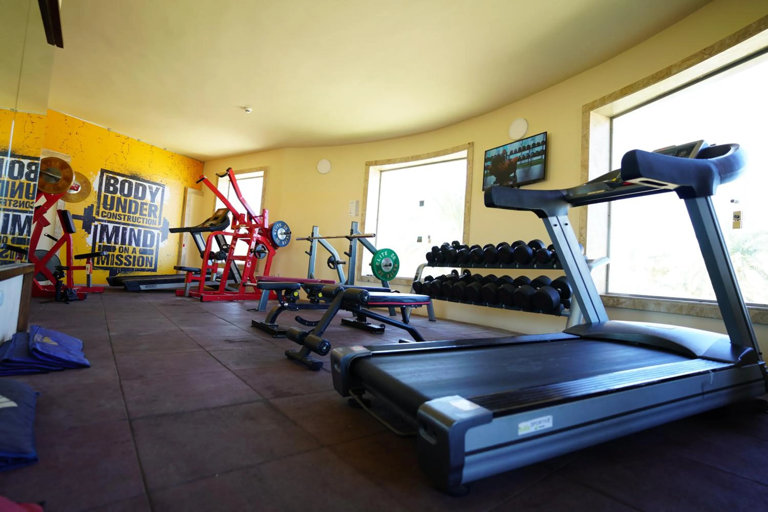 Fitness centre/facilities in UTOPIA Blue Resort