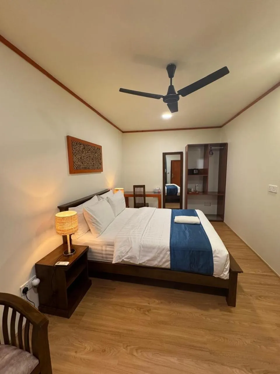 Bed in Rattehi Inn at Rakeedhoo