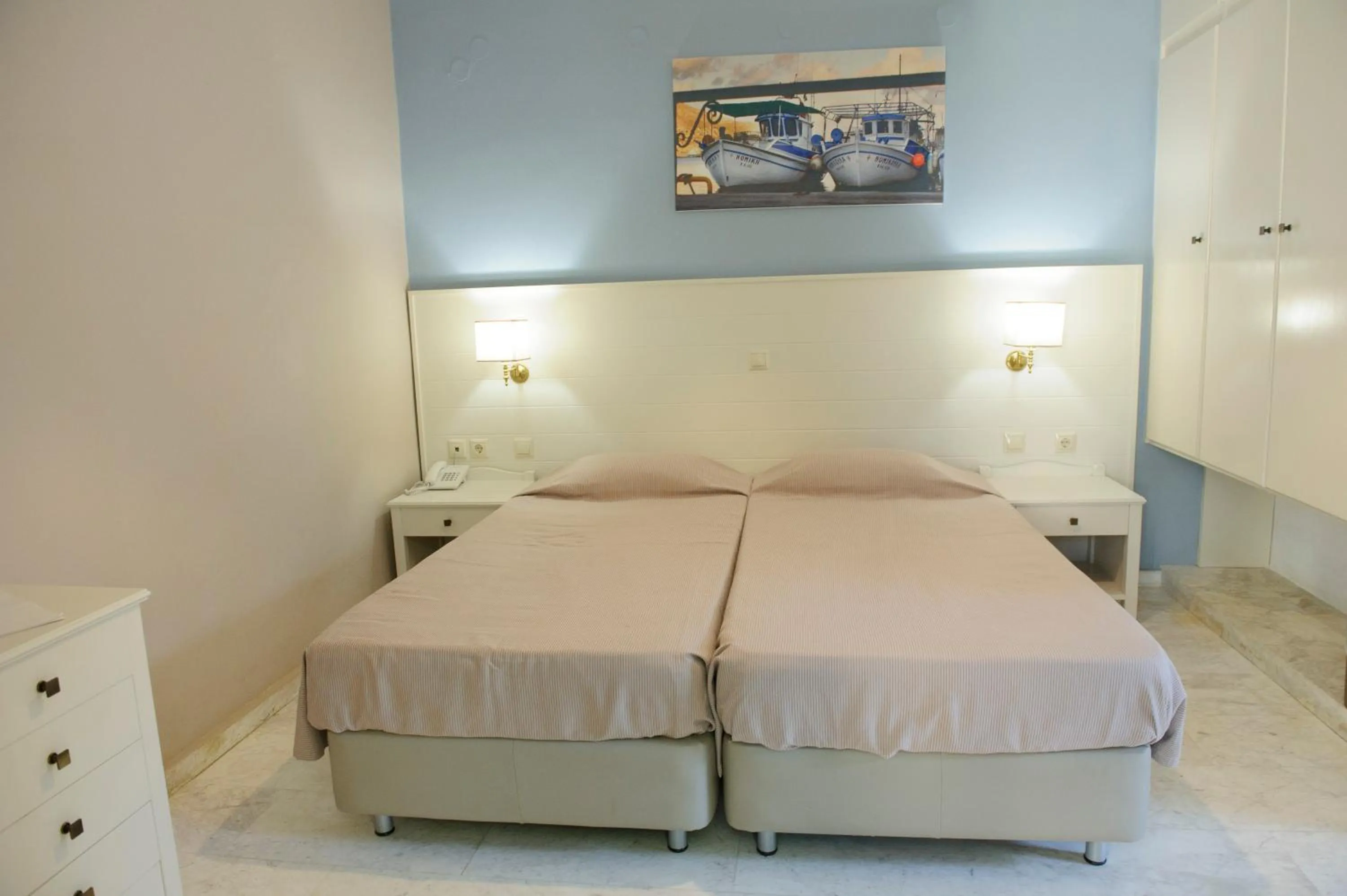 Bedroom in Kalydna Island Hotel