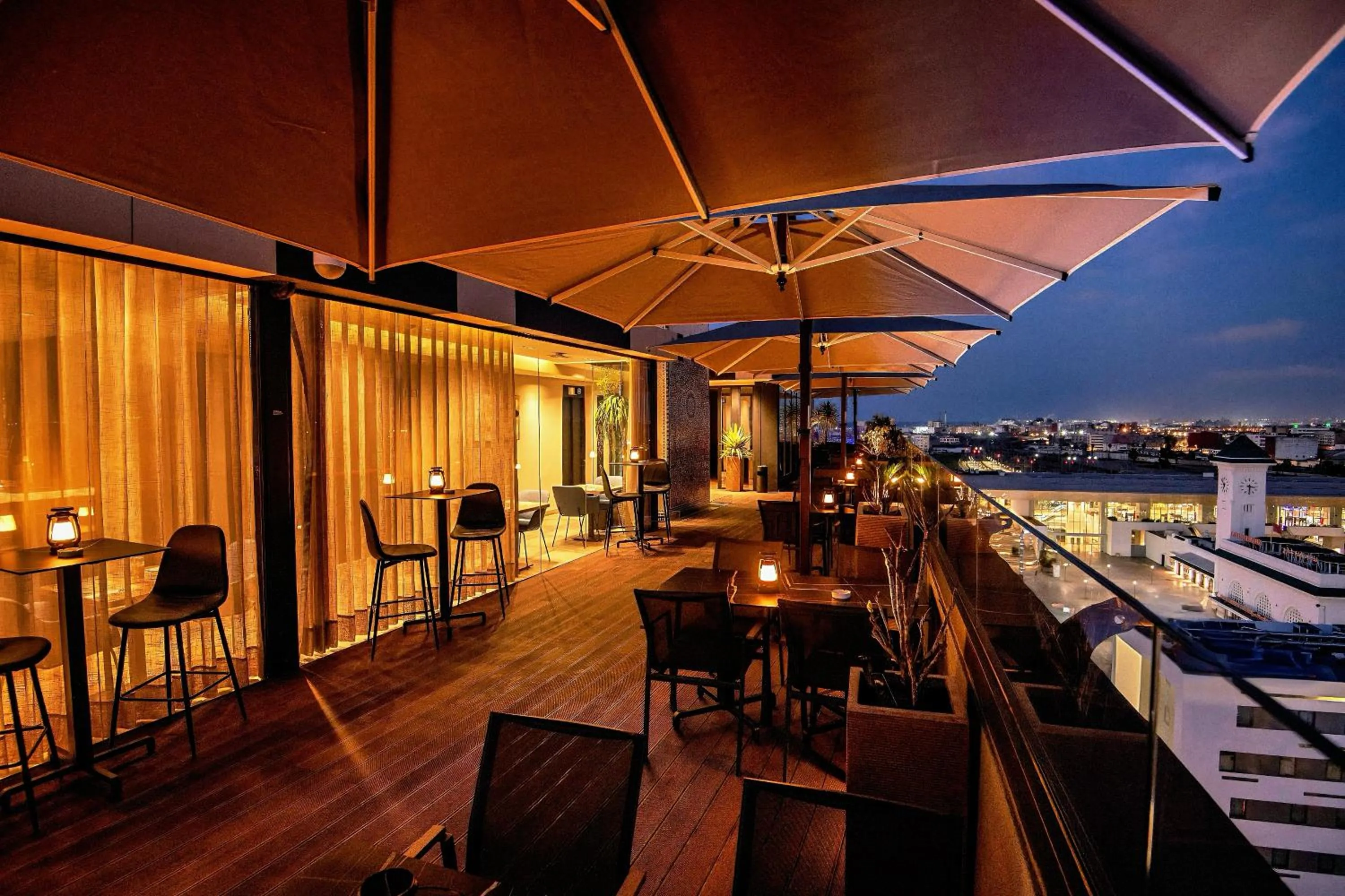 Patio in ADAY Hotel Casablanca