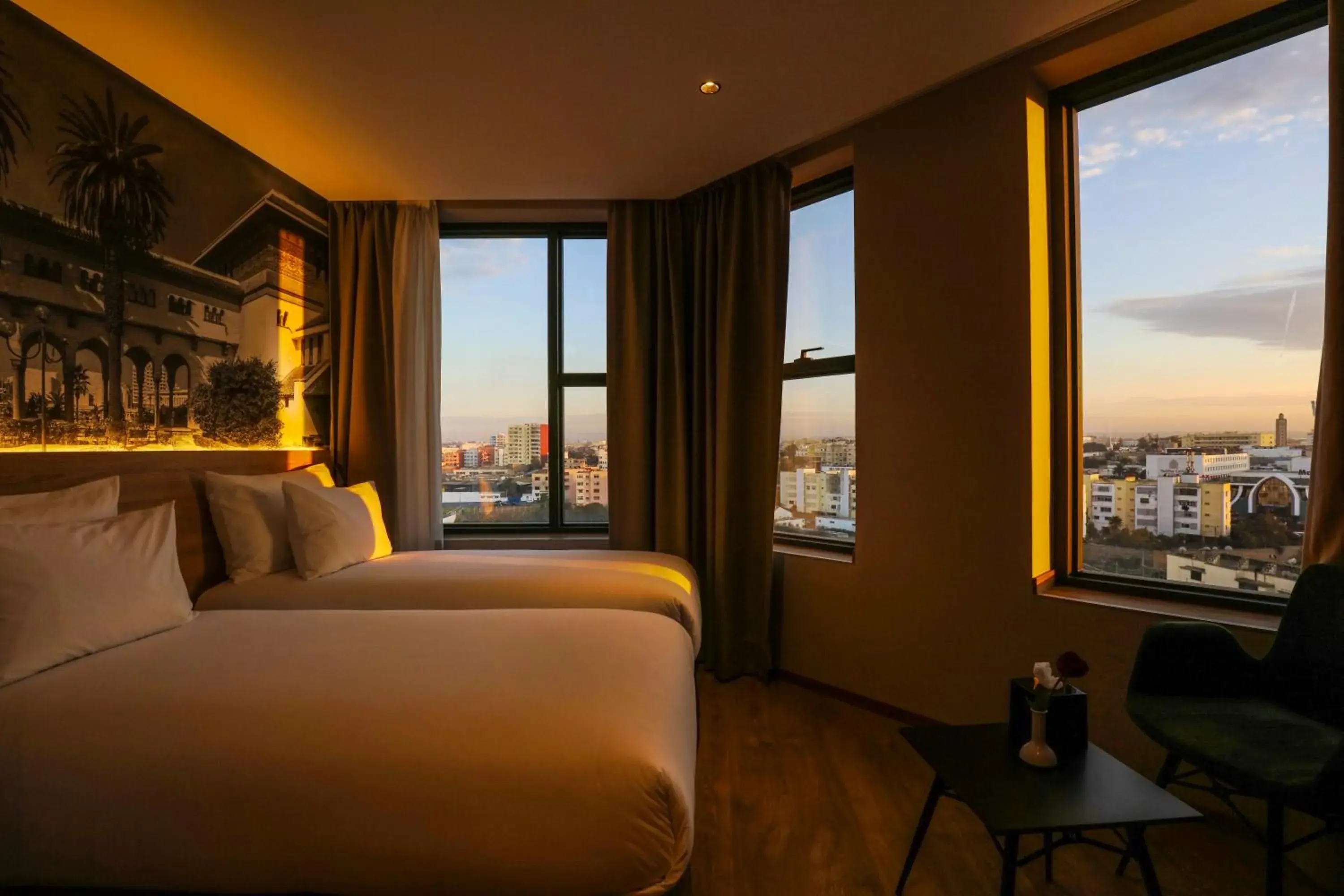 Bed in ADAY Hotel Casablanca Bed in ADAY Hotel Casablanca