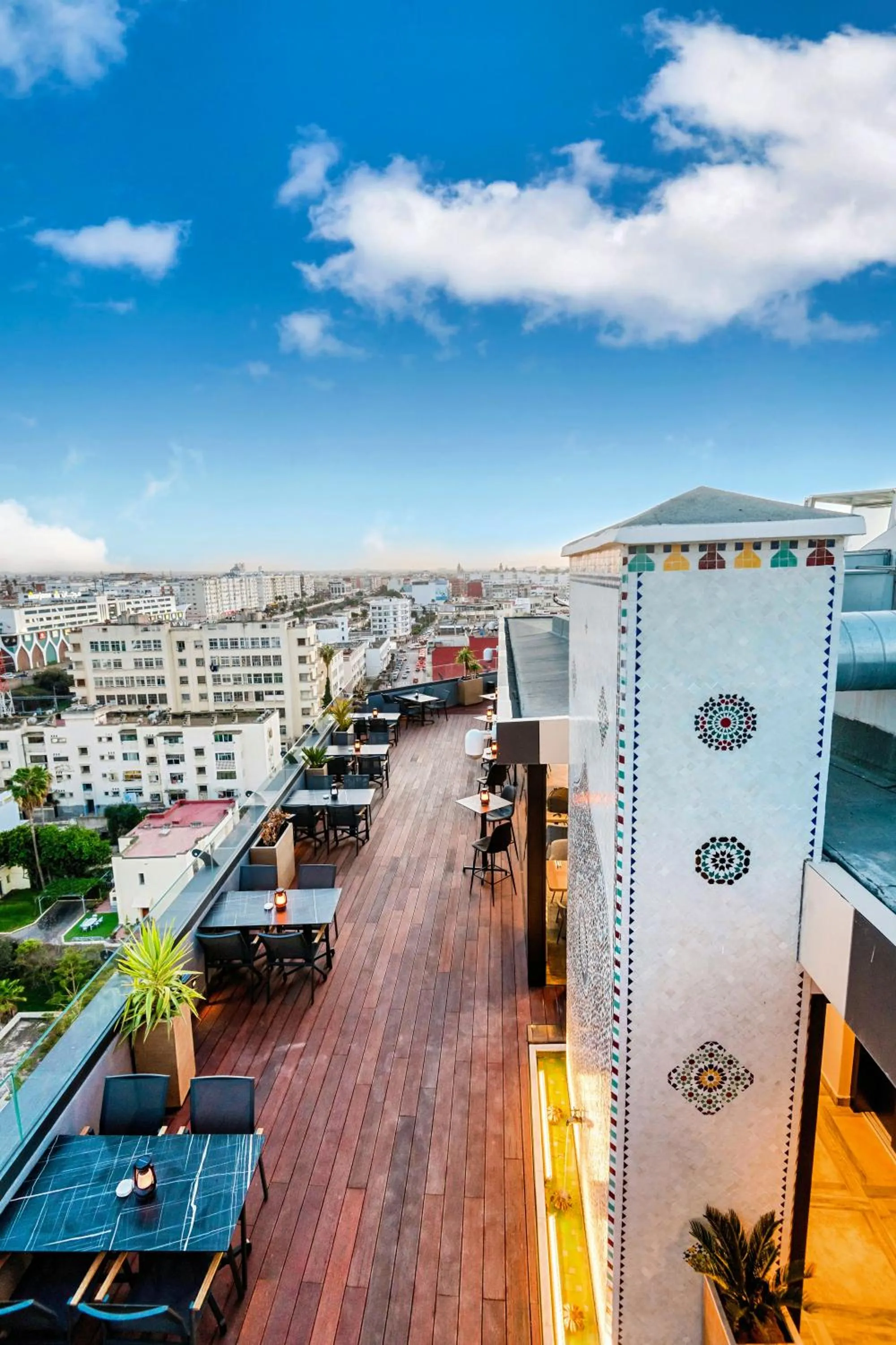 Patio in ADAY Hotel Casablanca