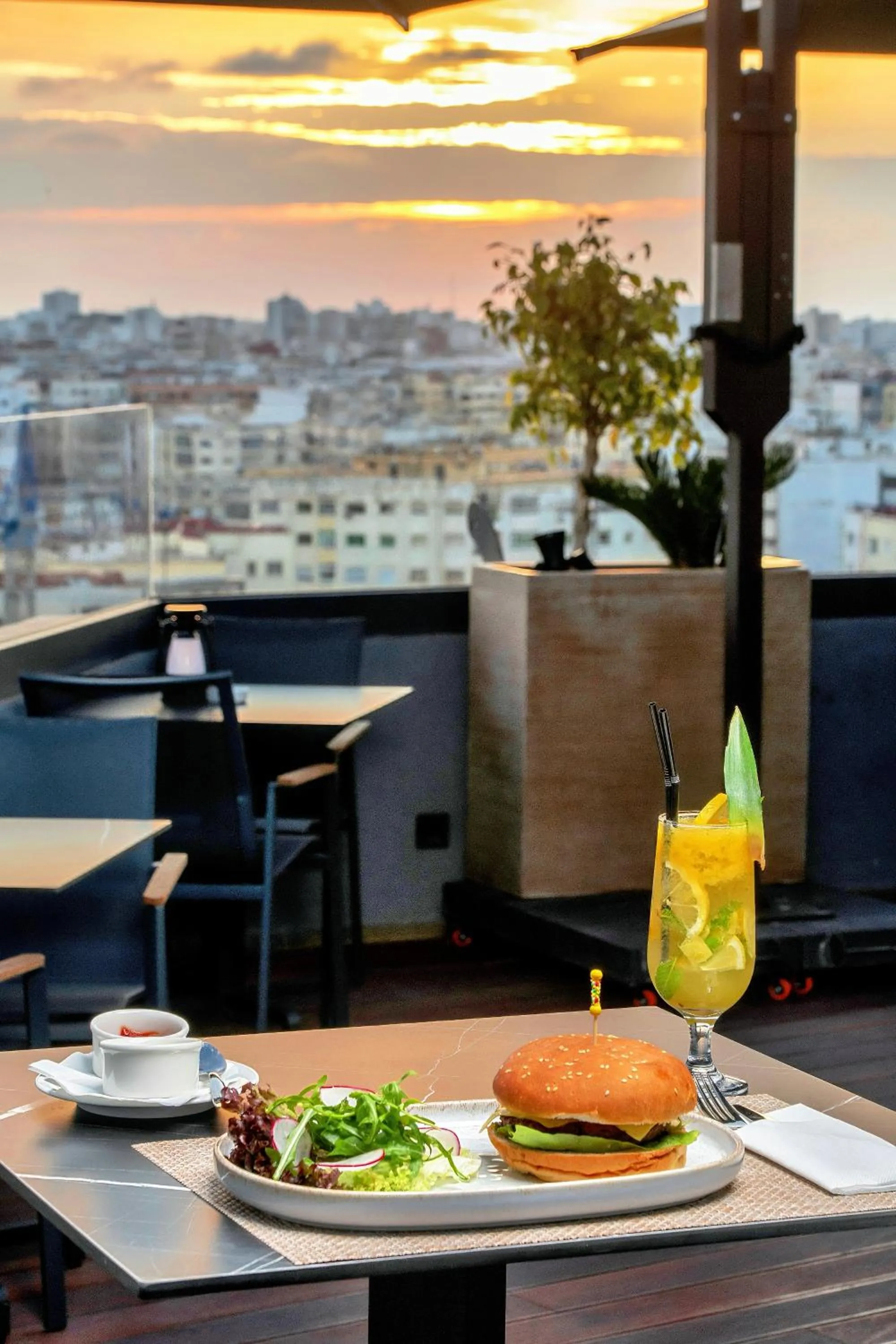 Food close-up in ADAY Hotel Casablanca