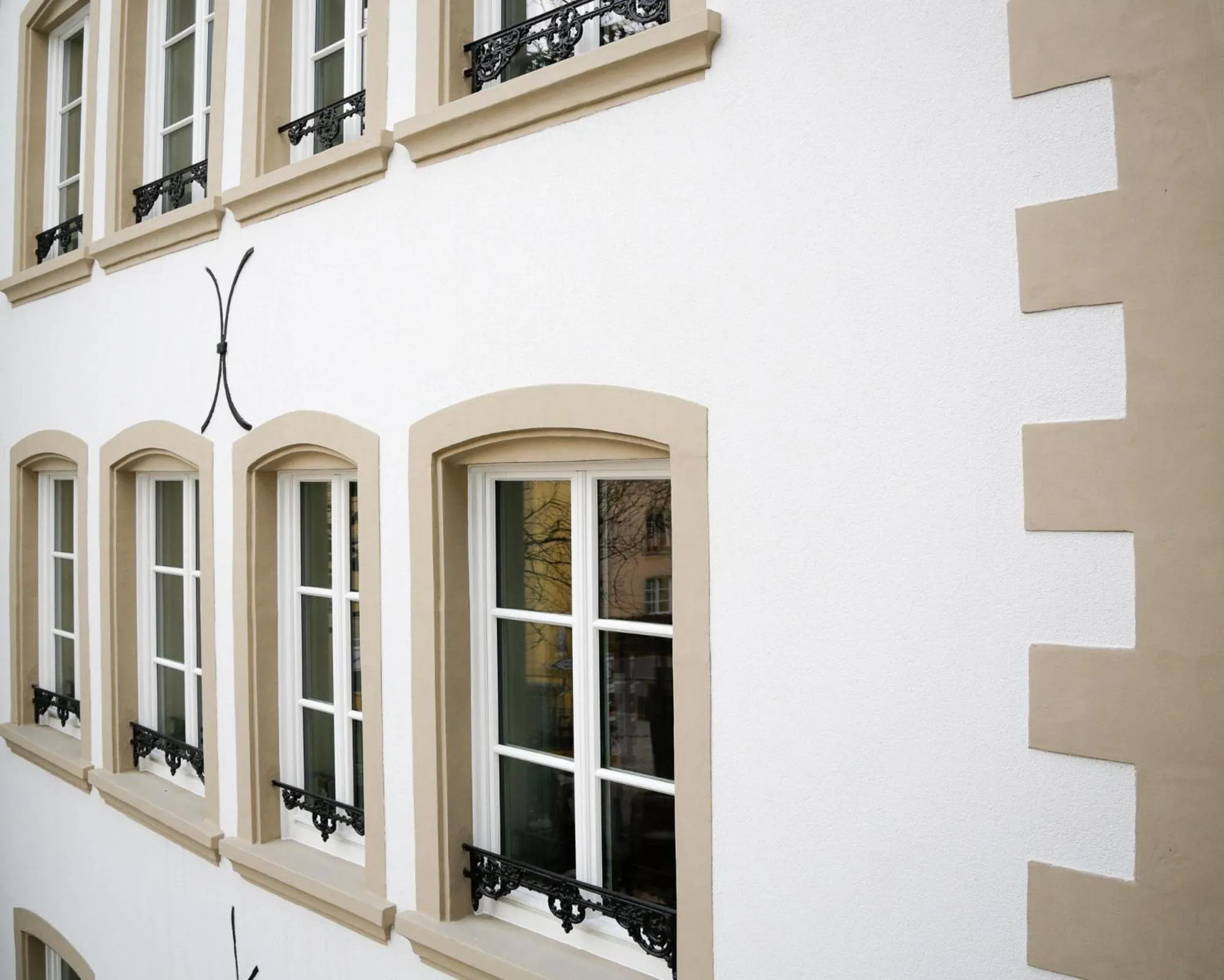 Decorative detail in La Pipistrelle Hotel