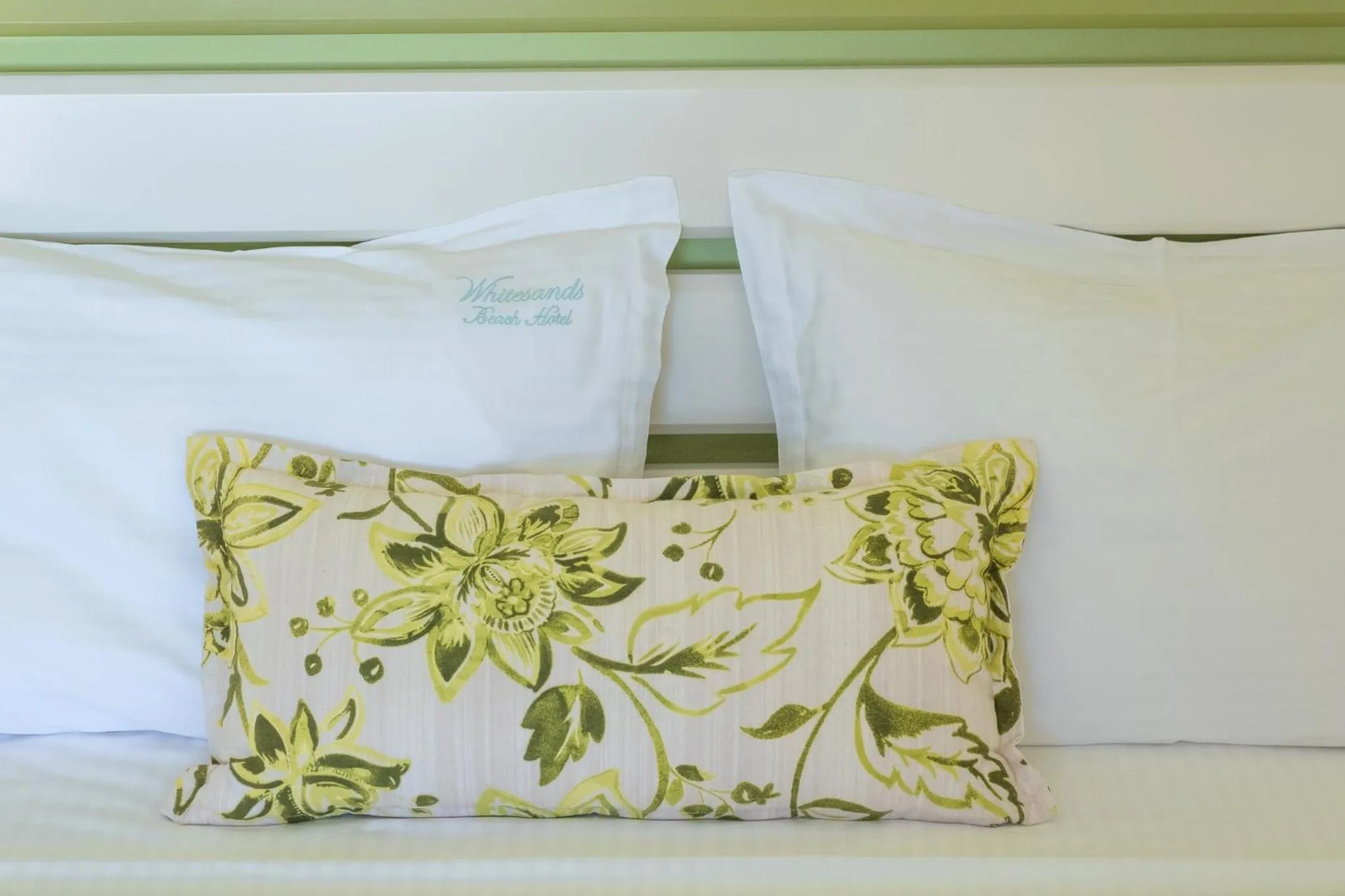 Decorative detail, Bed in WhiteSands Beach Resort