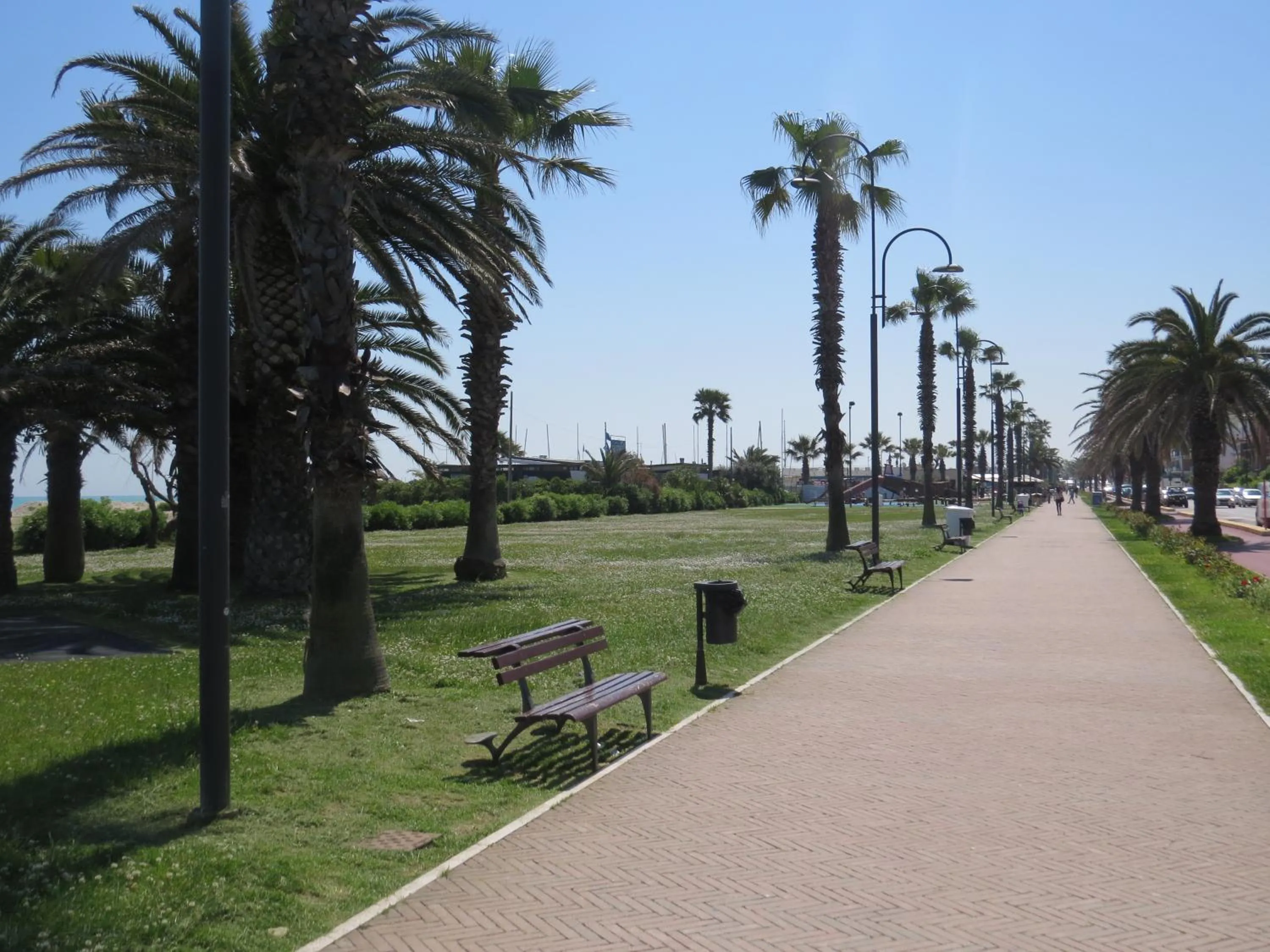 Natural landscape in B&B Villino Giovanna Wi-Fi AC Prima fila mare Pineta