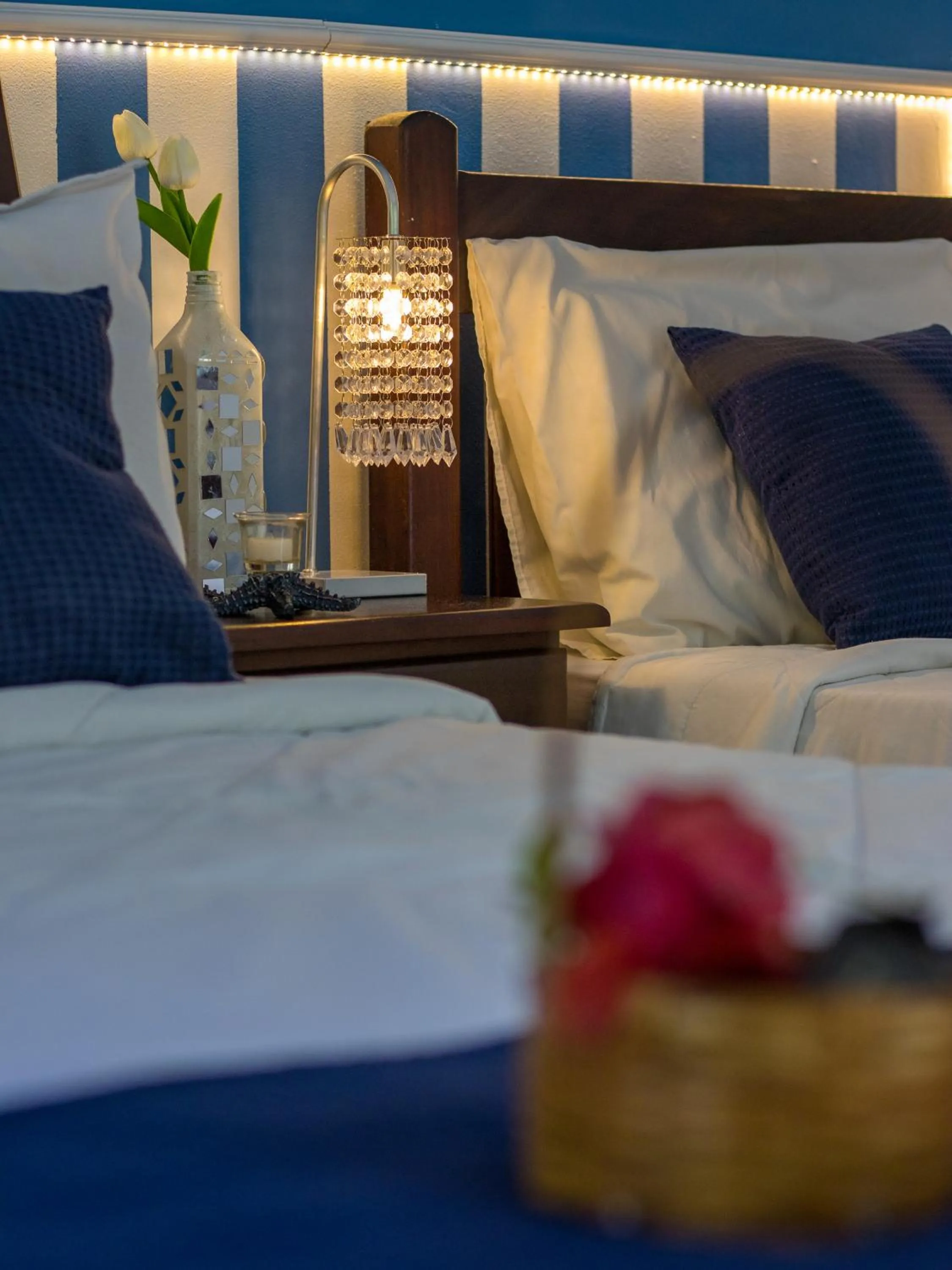 Bed in EstrelaMar Ferradura Restaurante & Spa