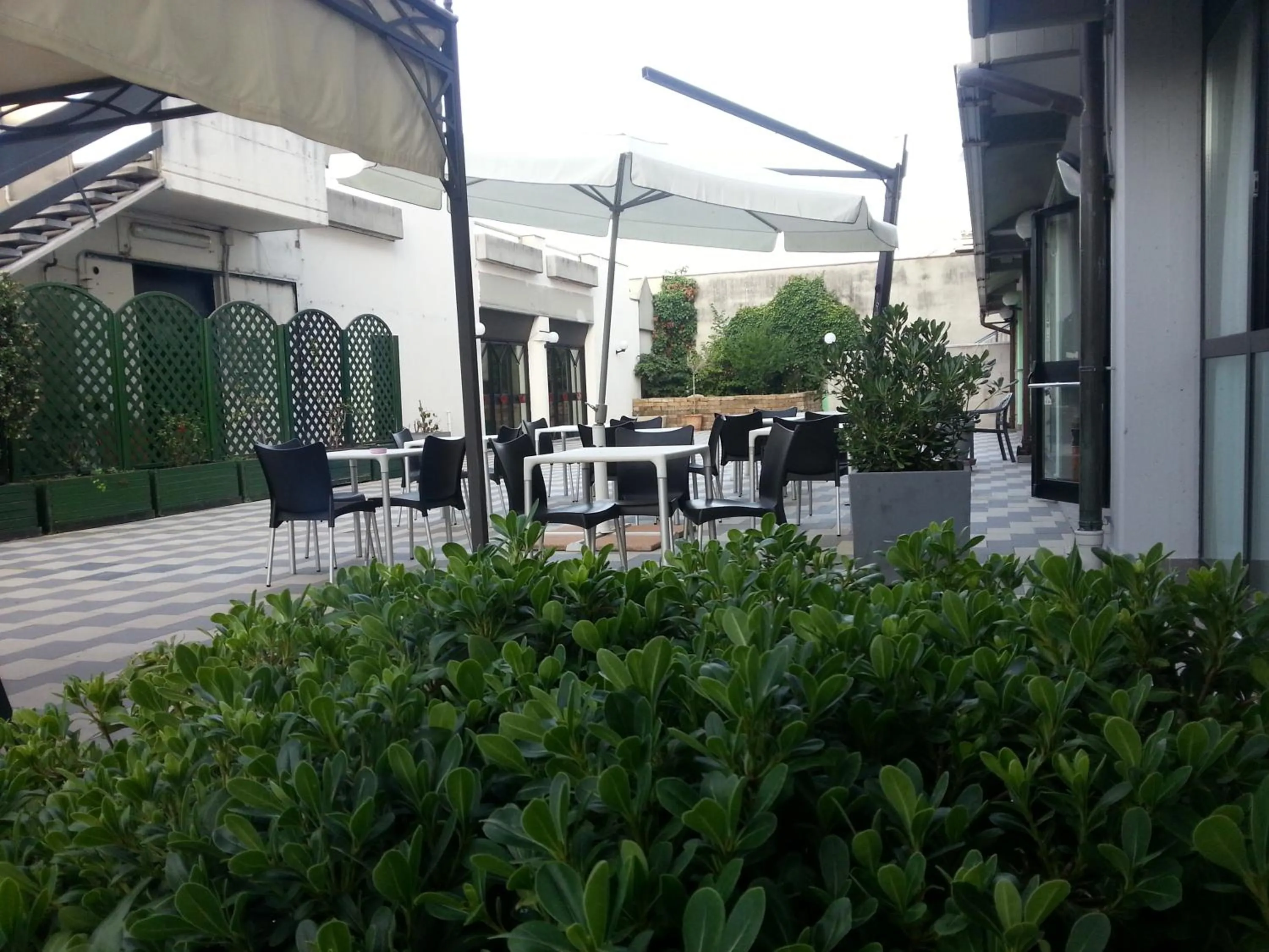 Patio in Ilga Hotel
