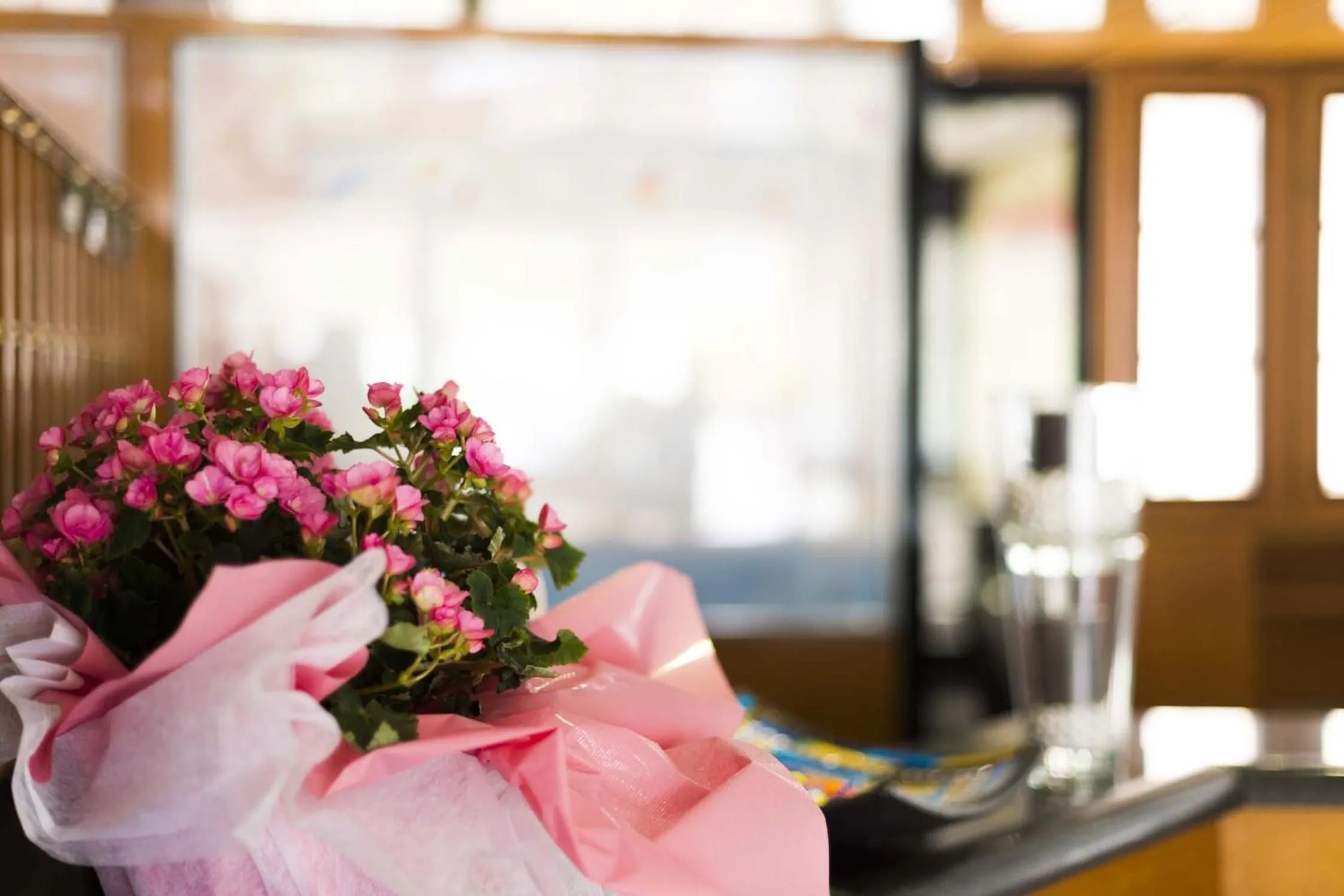 Decorative detail in Ilga Hotel