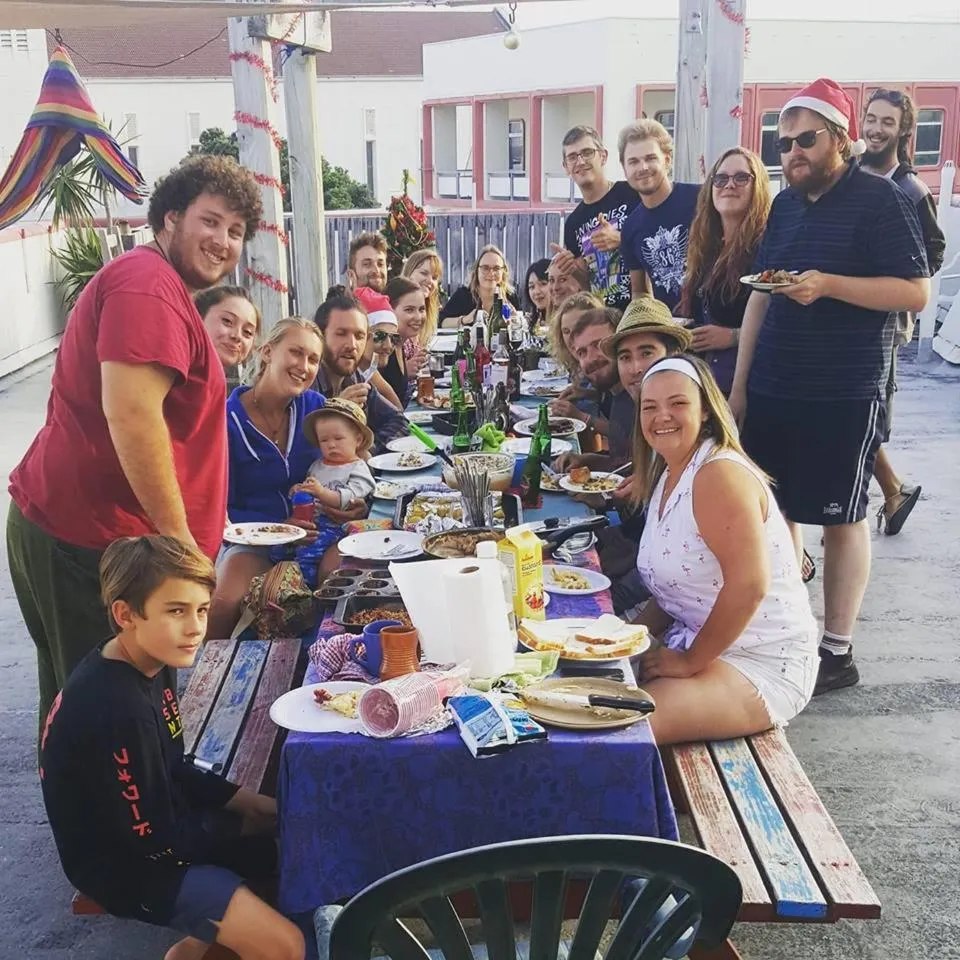 Patio in Crashpalace Napier