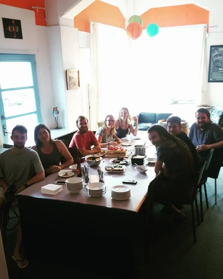 People in Crashpalace Napier