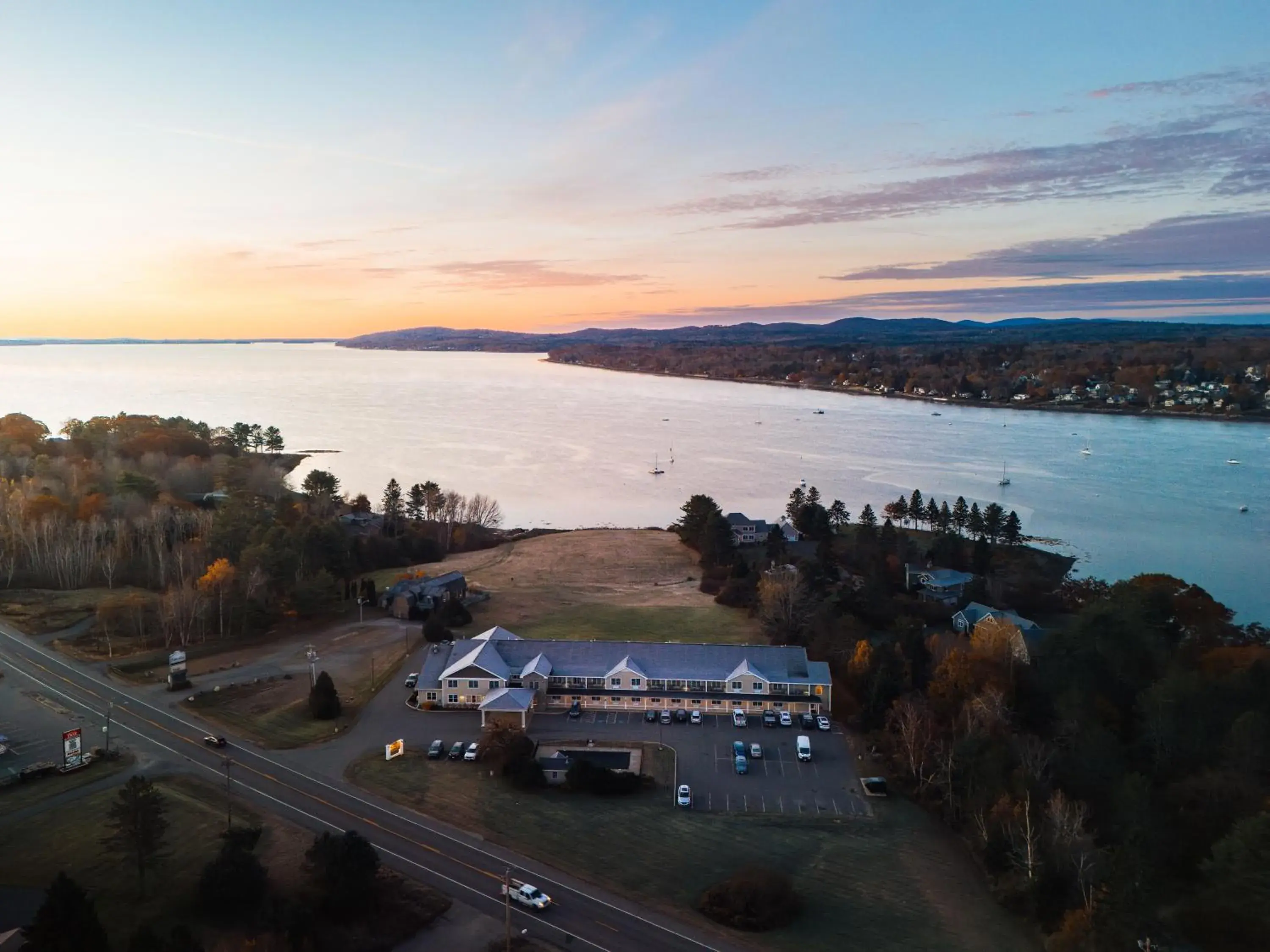 Bird's eye view in Belfast Harbor Inn Bird's eye view in Belfast Harbor Inn