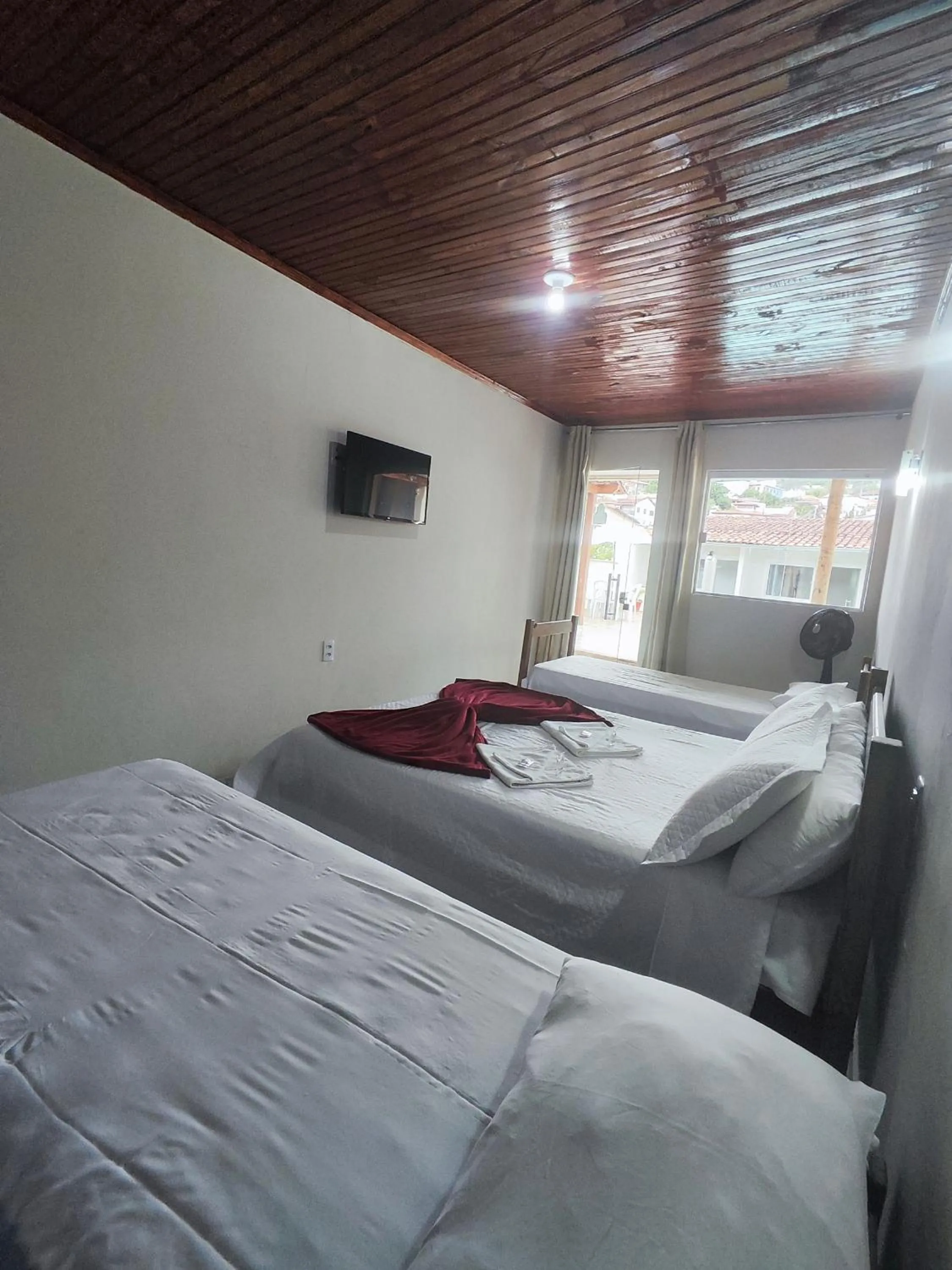Bed in Pousada Sinhá Moça